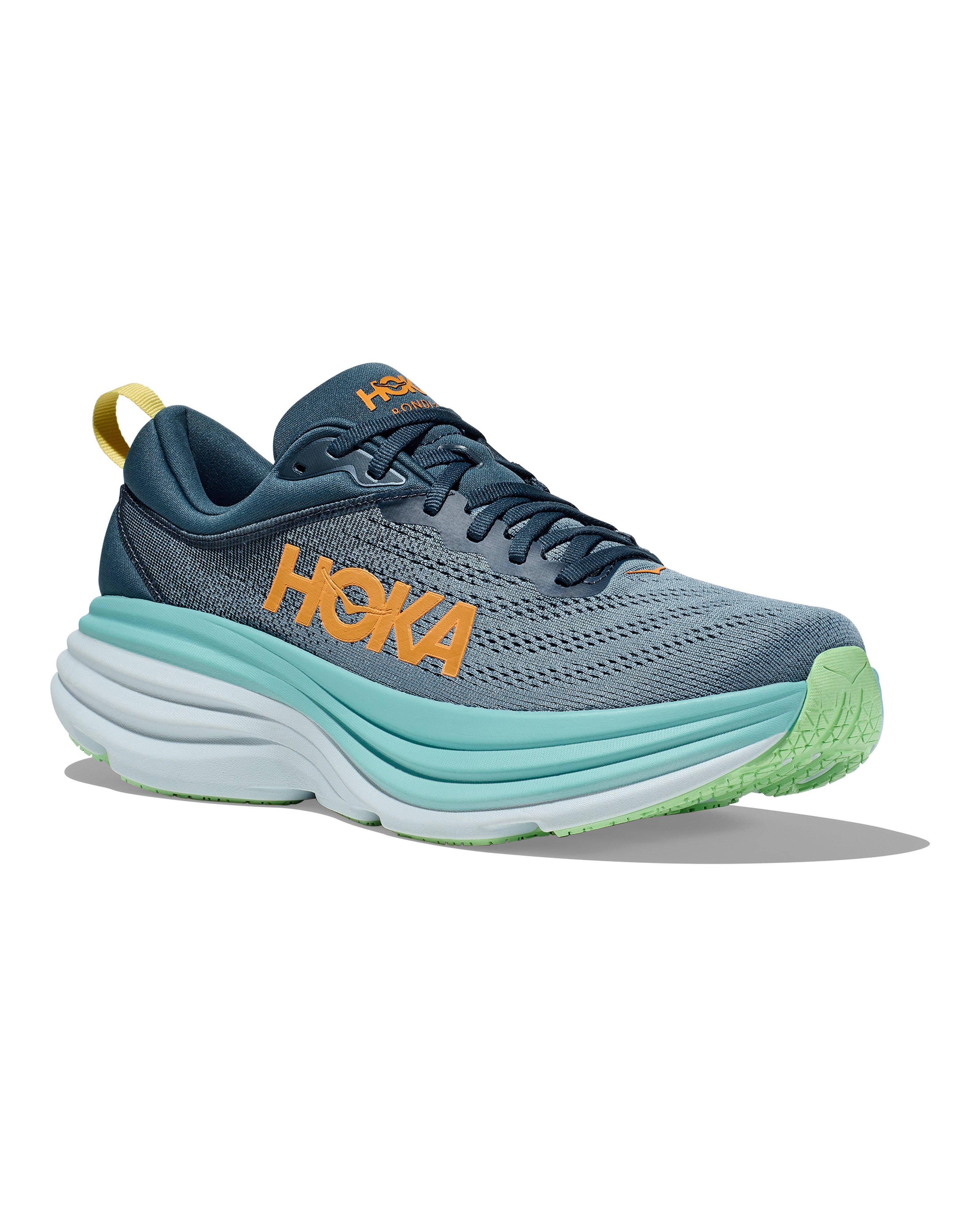 HOKA Men's Bondi 8 Road Running Shoes -  Green