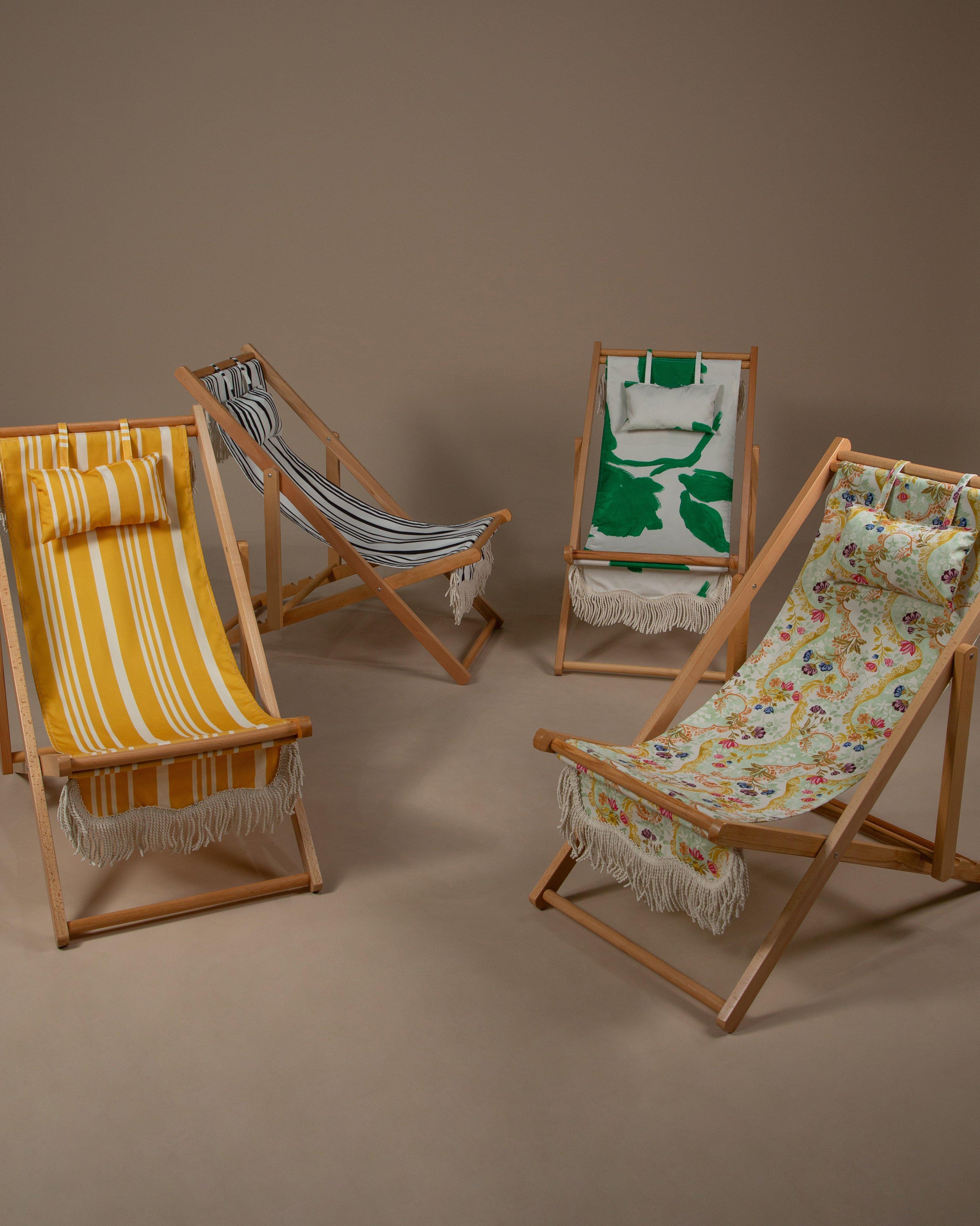 Palomino Printed Deck Chair -  Assorted