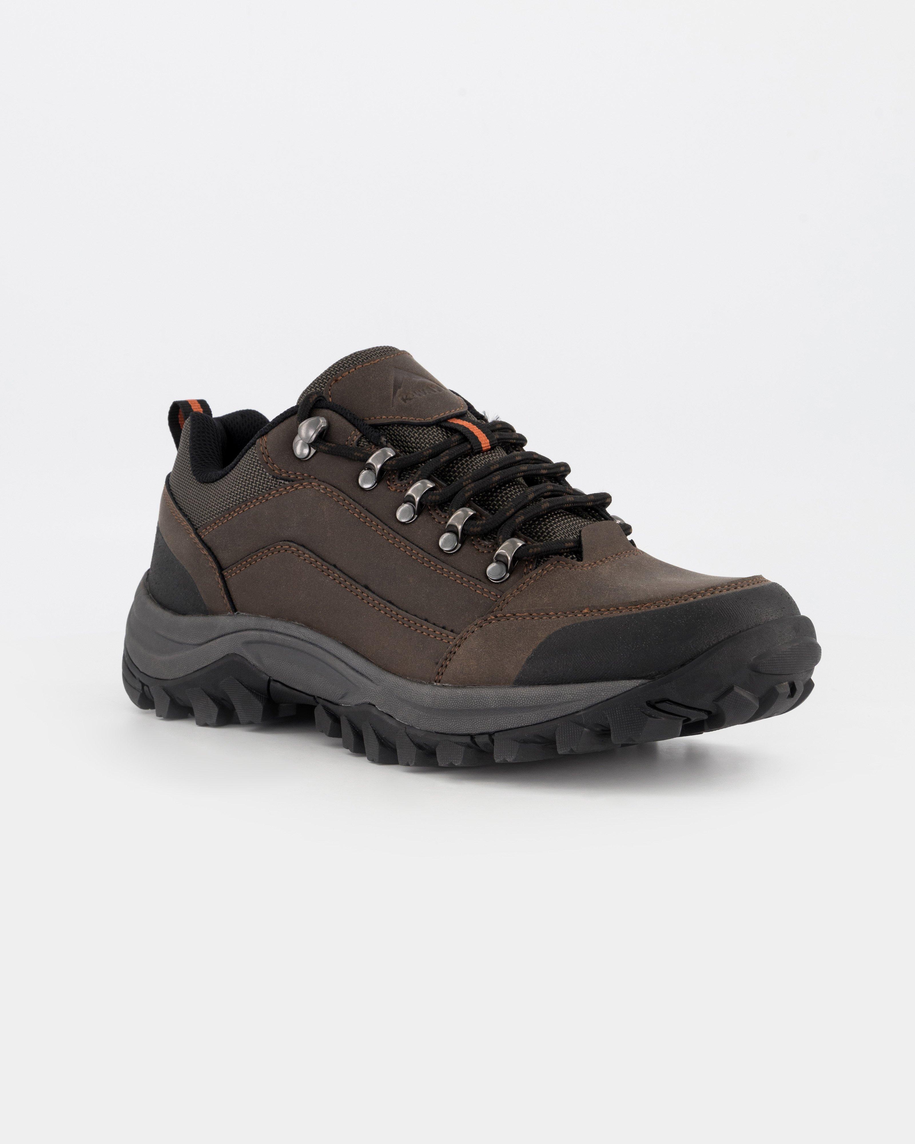 K-Way Elements Men's Boulder Hiking Shoes -  Brown