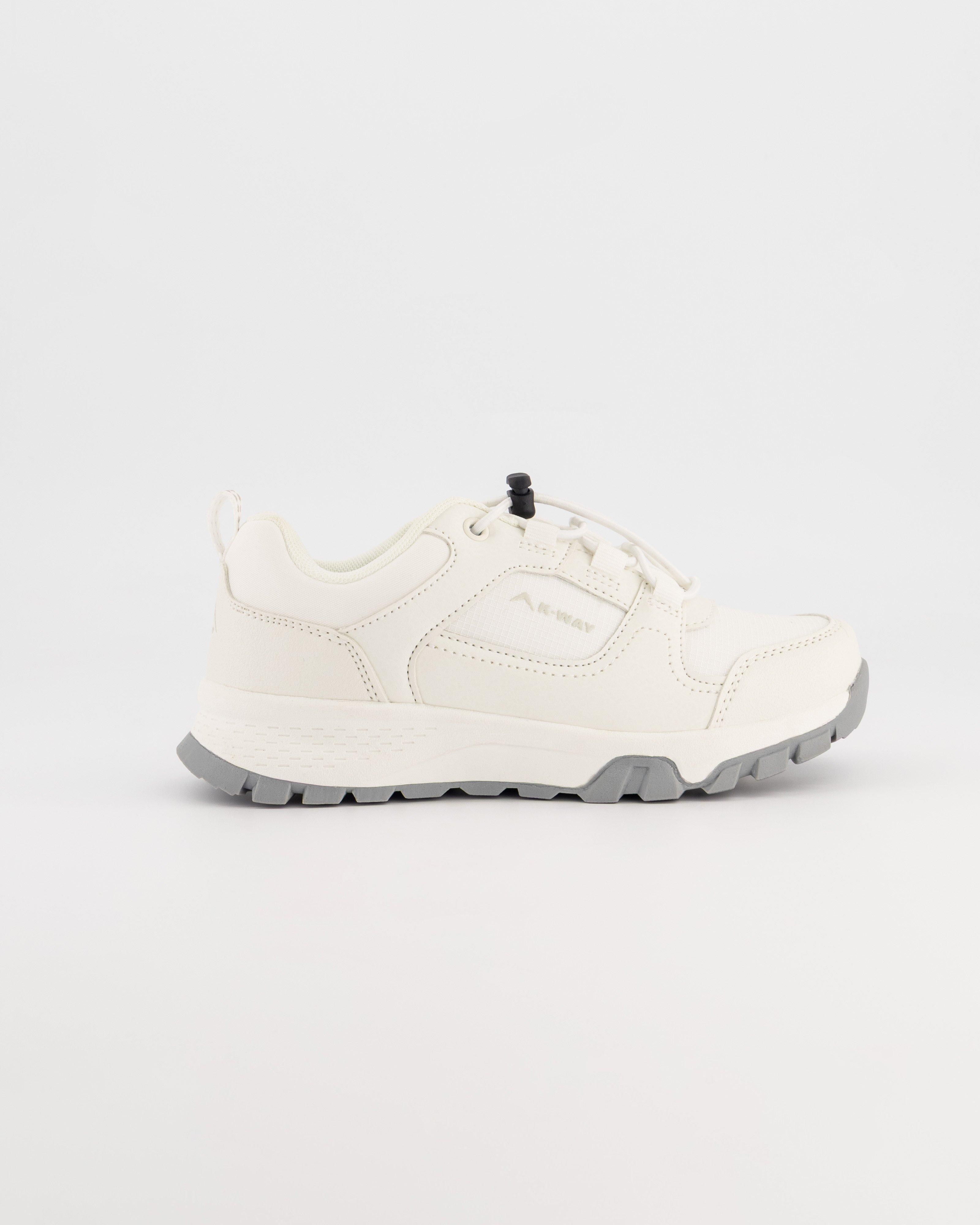 K-Way Kids Rover Hiking Shoes -  White