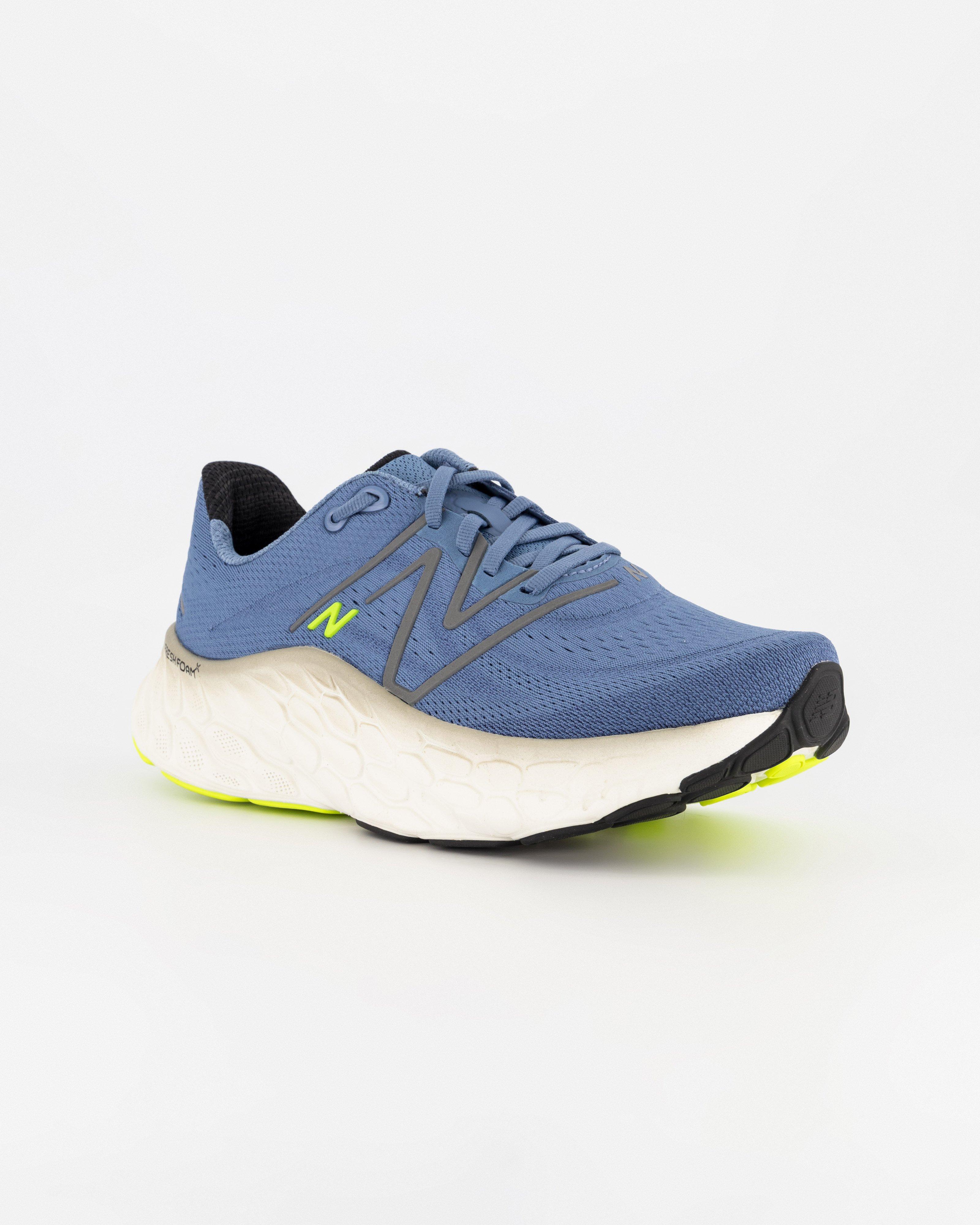 New Balance Men’s Fresh Foam X More v4 Road Running Shoes  -  Blue