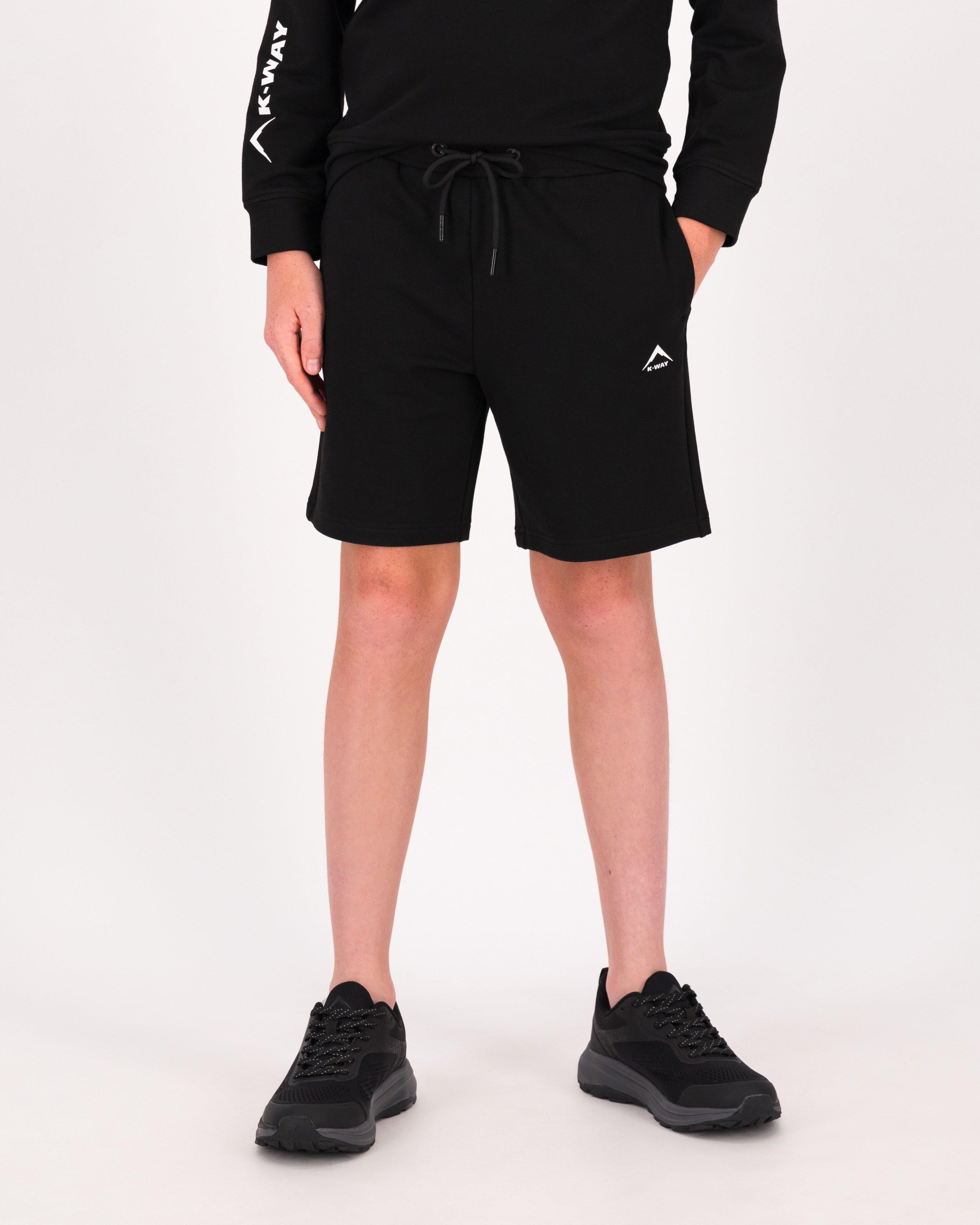 K-Way Youth Boys’ Tech Fleece Shorts -  Black