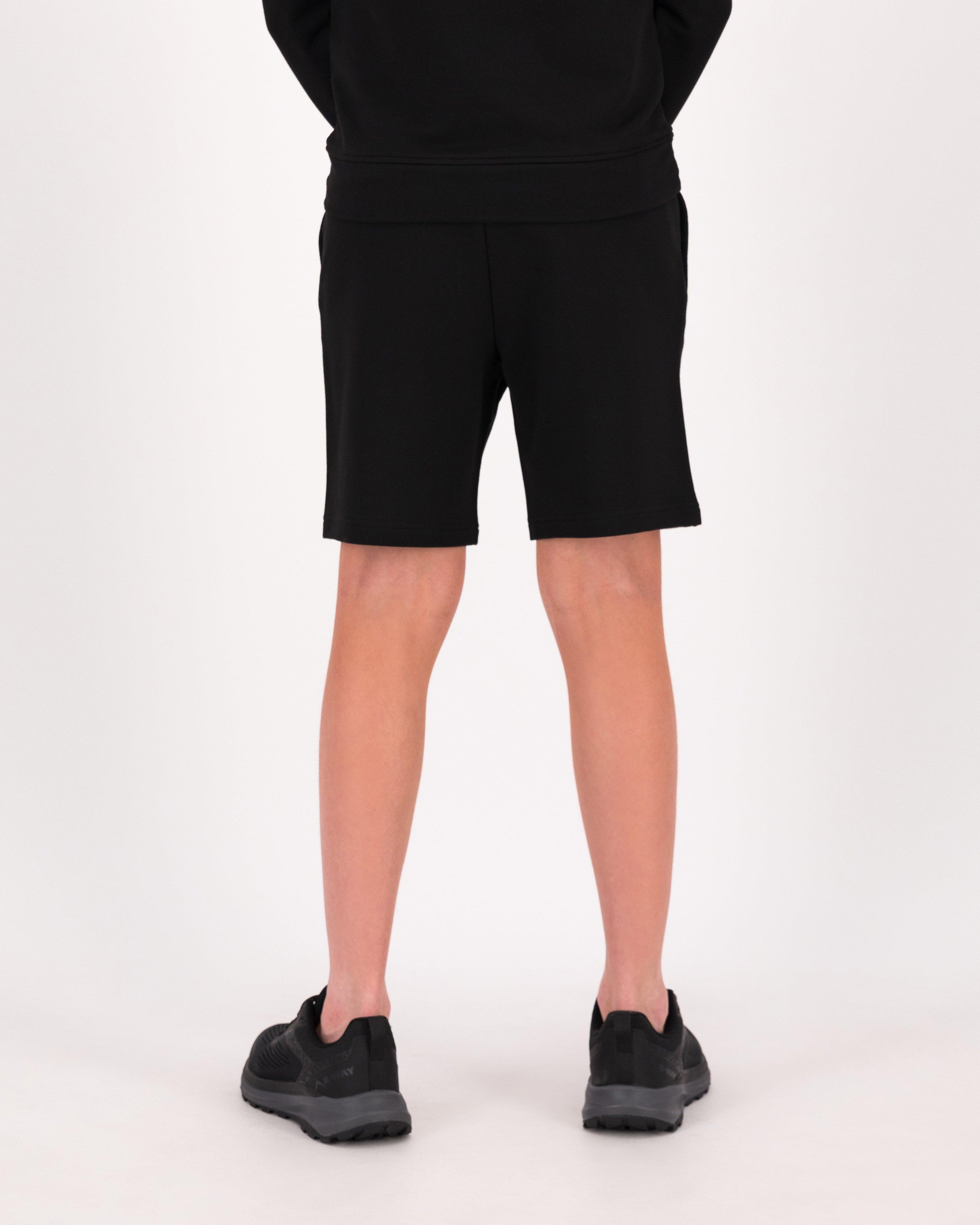 K-Way Youth Boys’ Tech Fleece Shorts -  Black