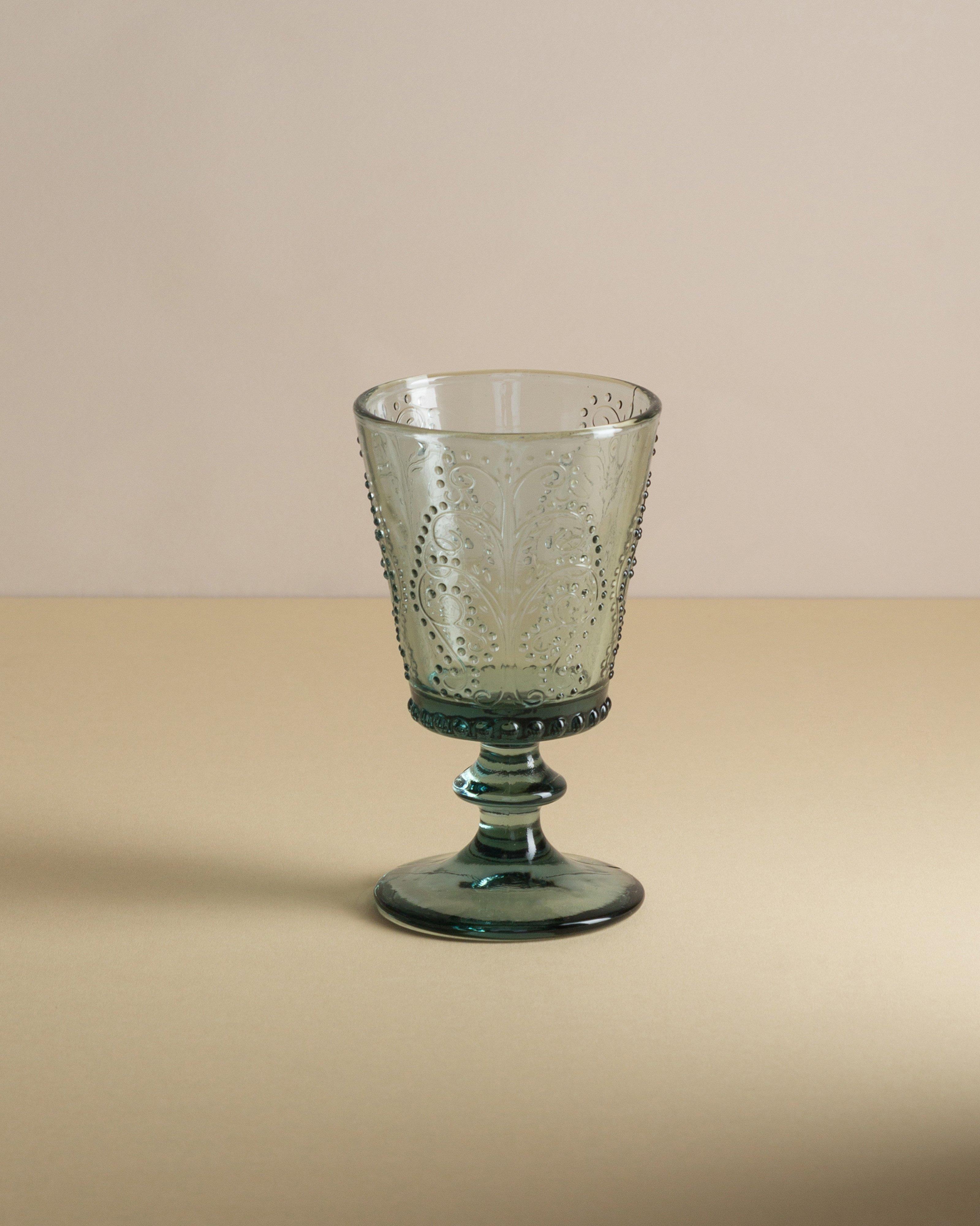 Summer Philippa Wine Glass -  Teal