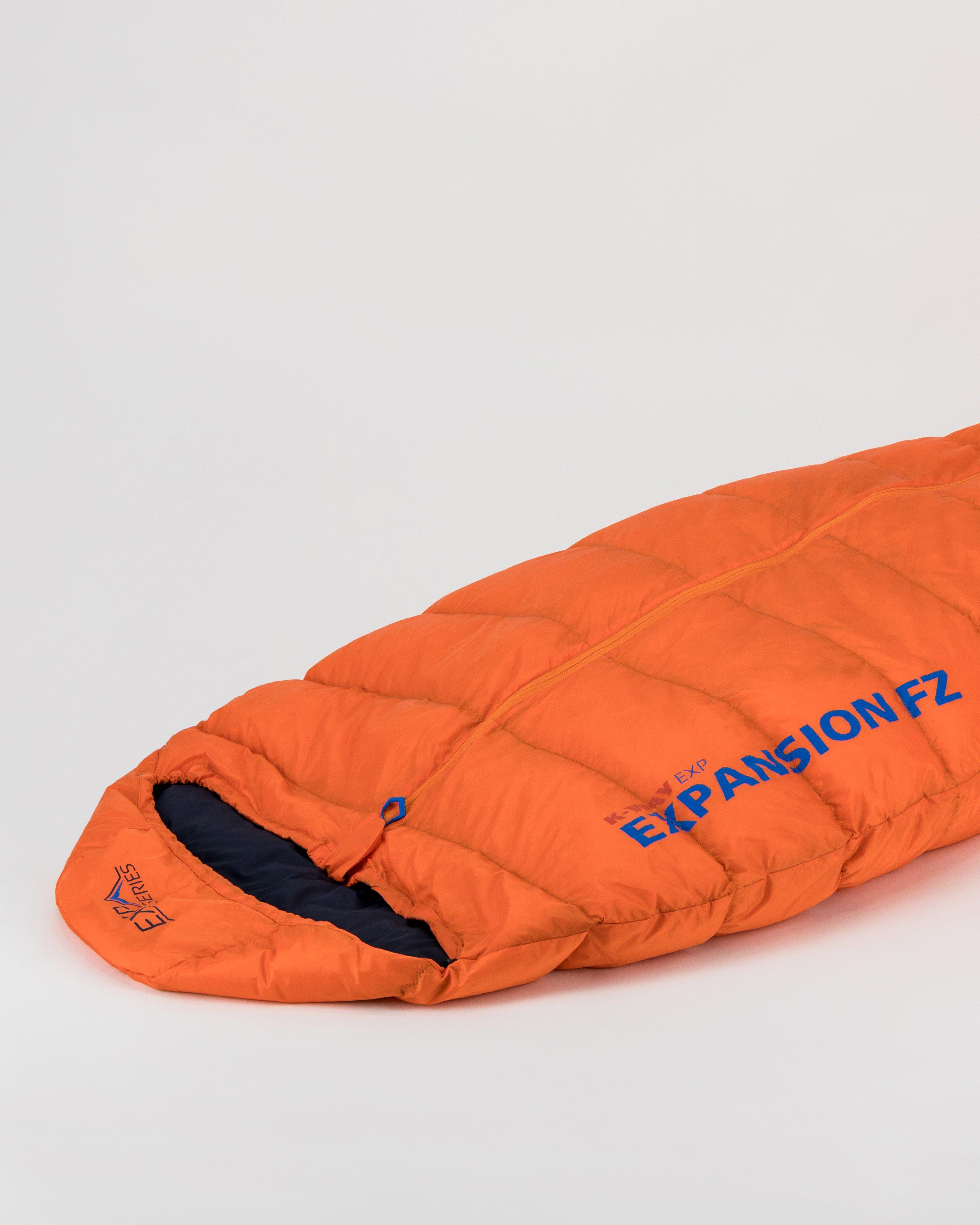 K-Way Expansion FZ Sleeping Bag -  Orange