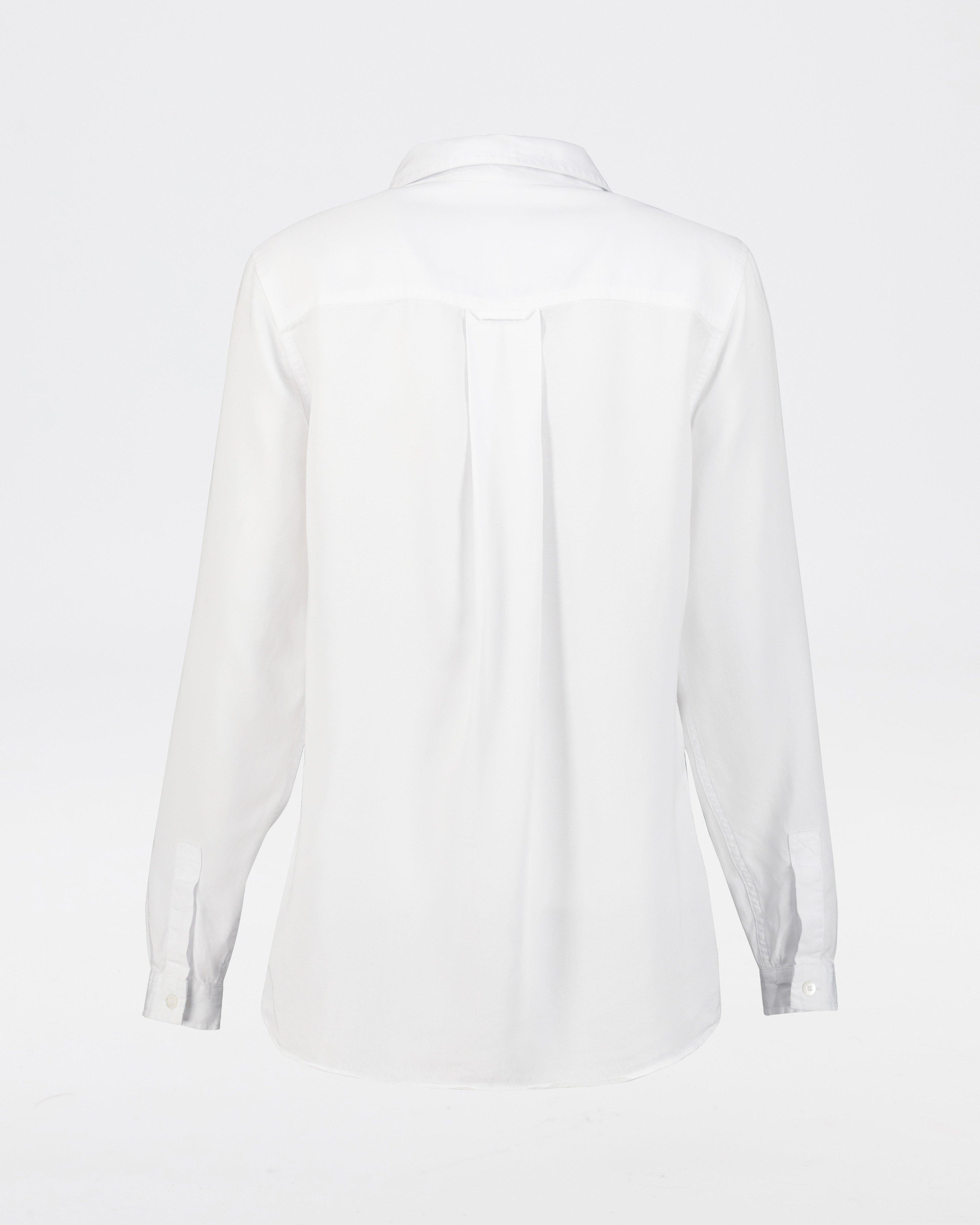 Rare Earth Women's Berryl Double Pocket Shirt -  White