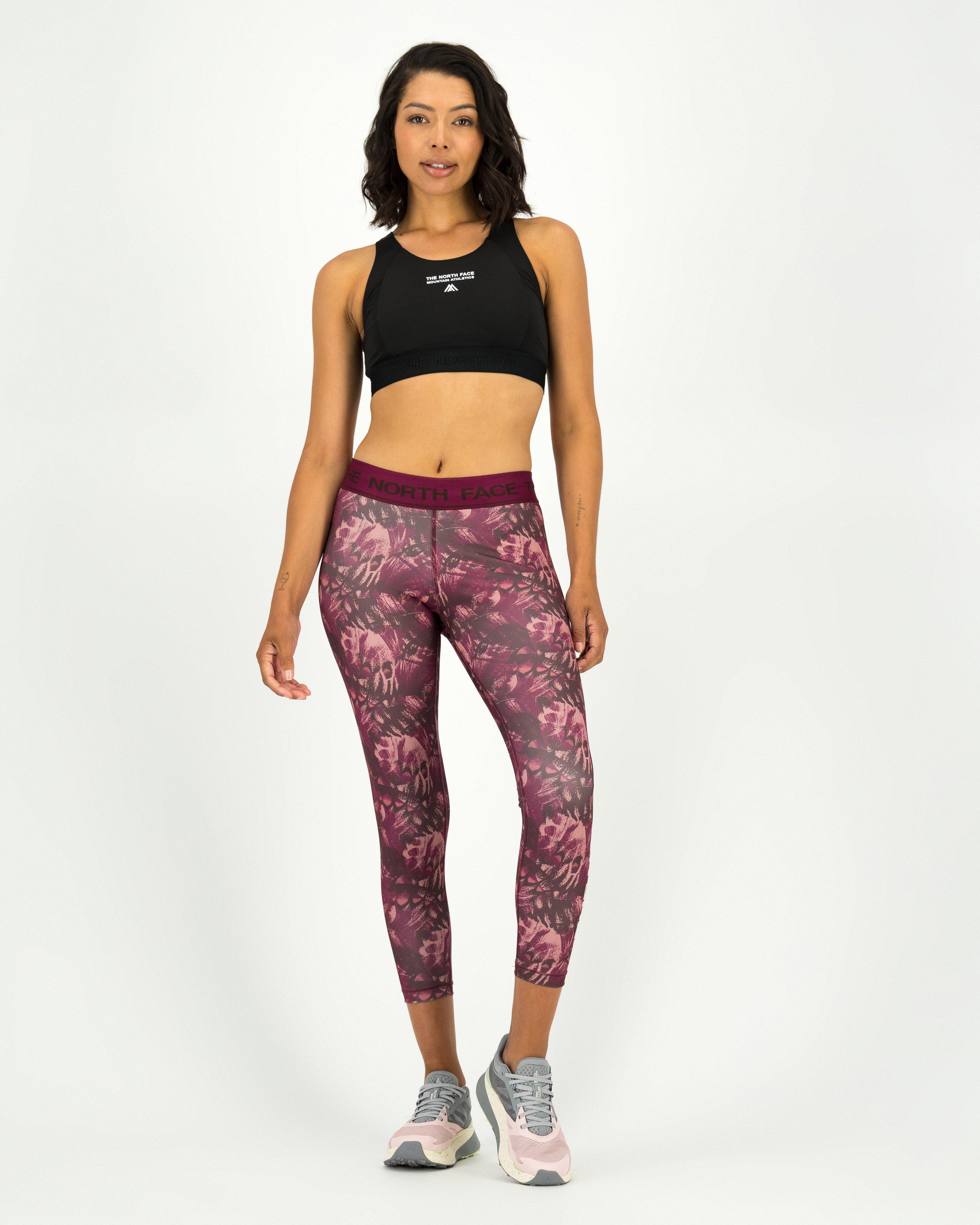 The North Face Women’s Flex Mid Rise Printed Leggings -  Berry