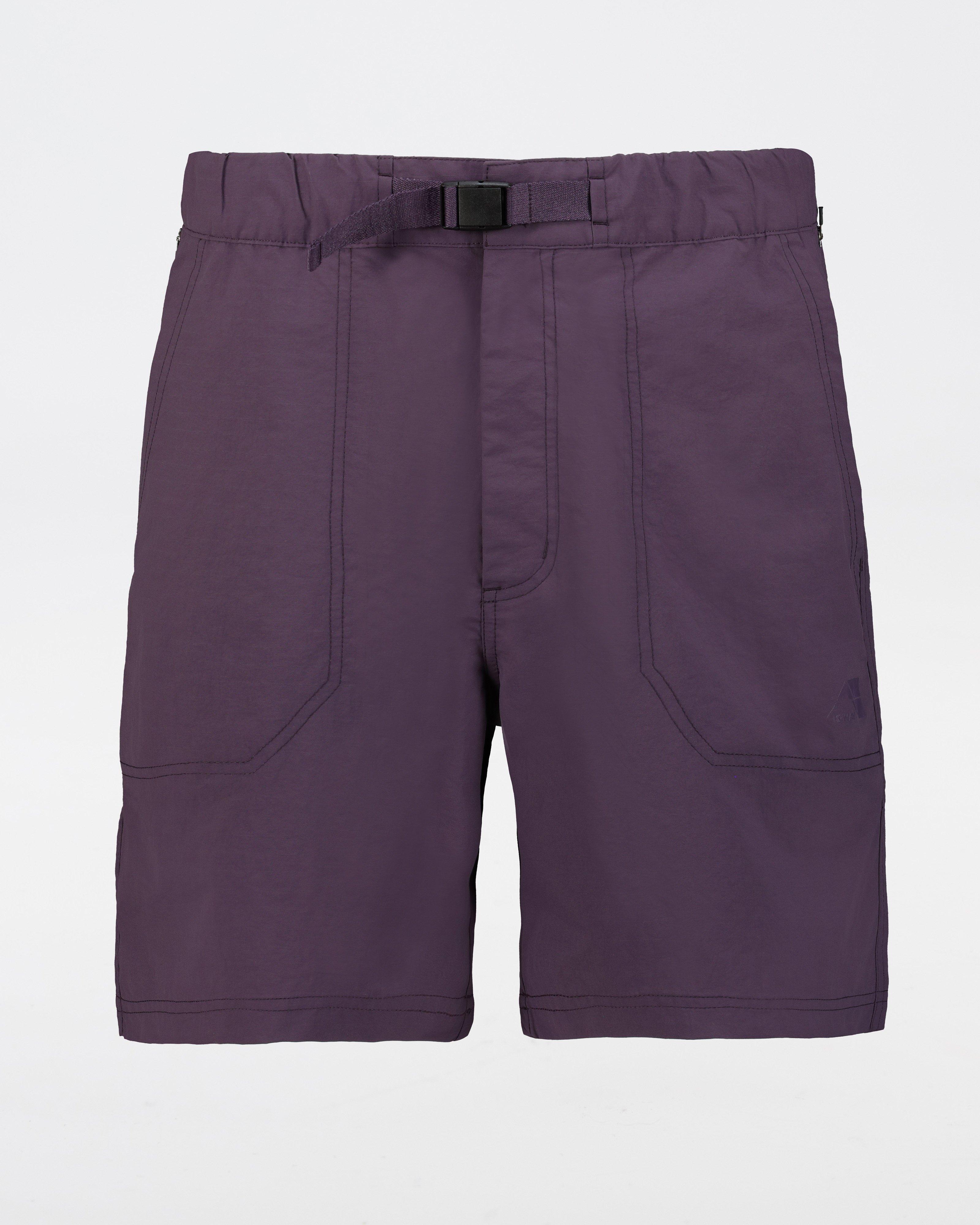 K-Way MMXXI Men’s Bolt Shorts -  Purple