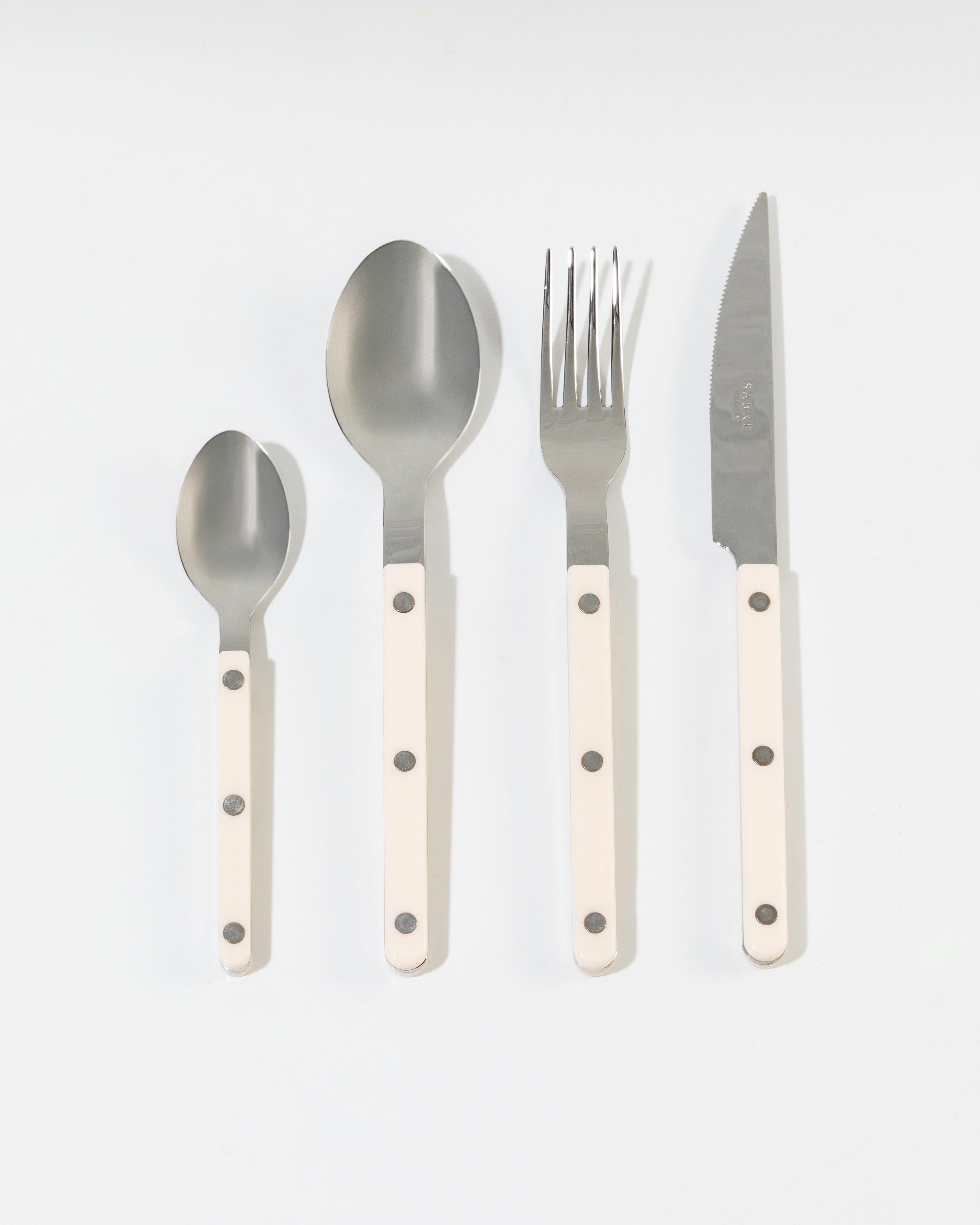 Sabre Bistrot Brilliant 4 Piece Cutlery Set -  Bone