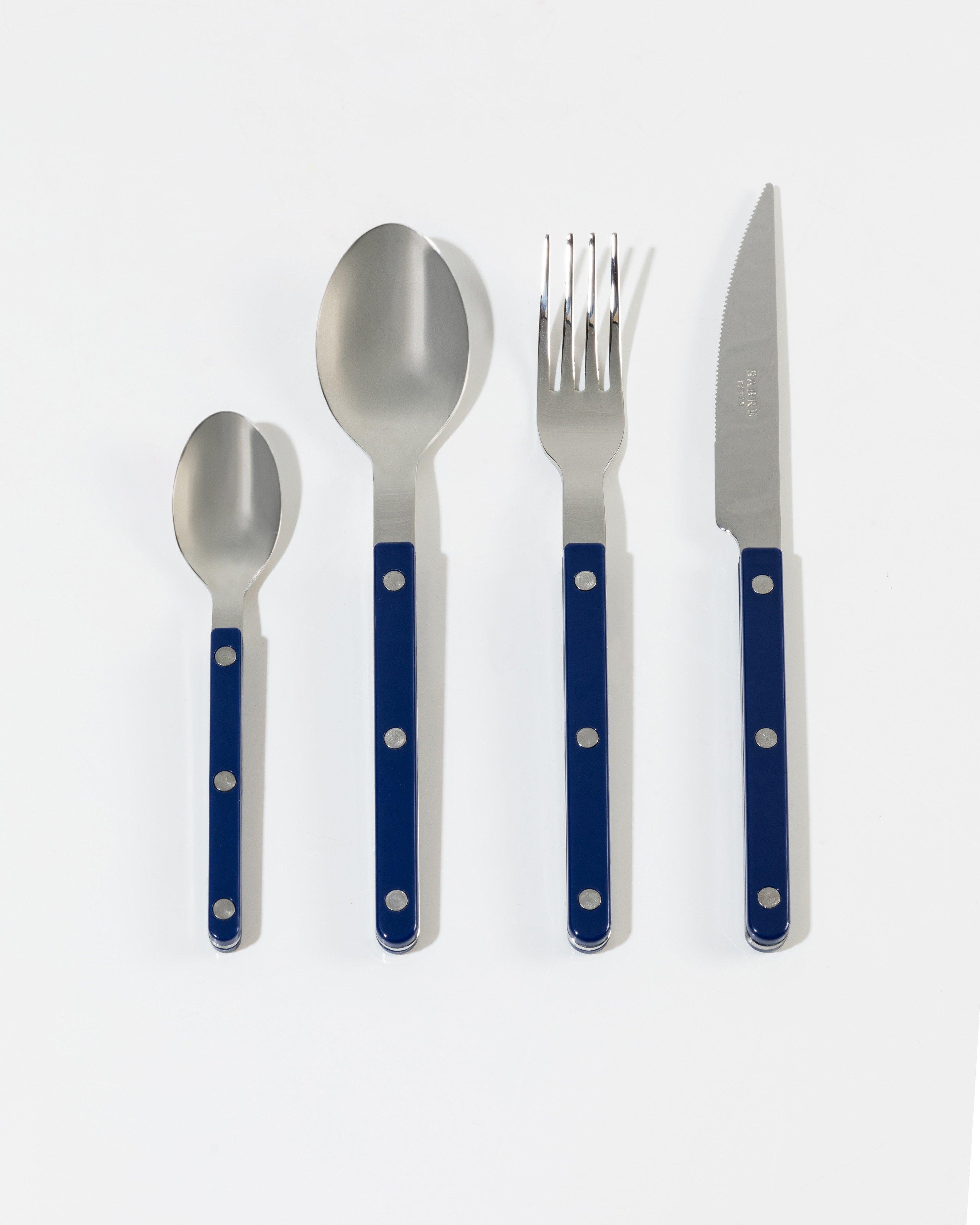 Sabre  Bistro Brilliant 24 pieces Cutlery Set -  Navy