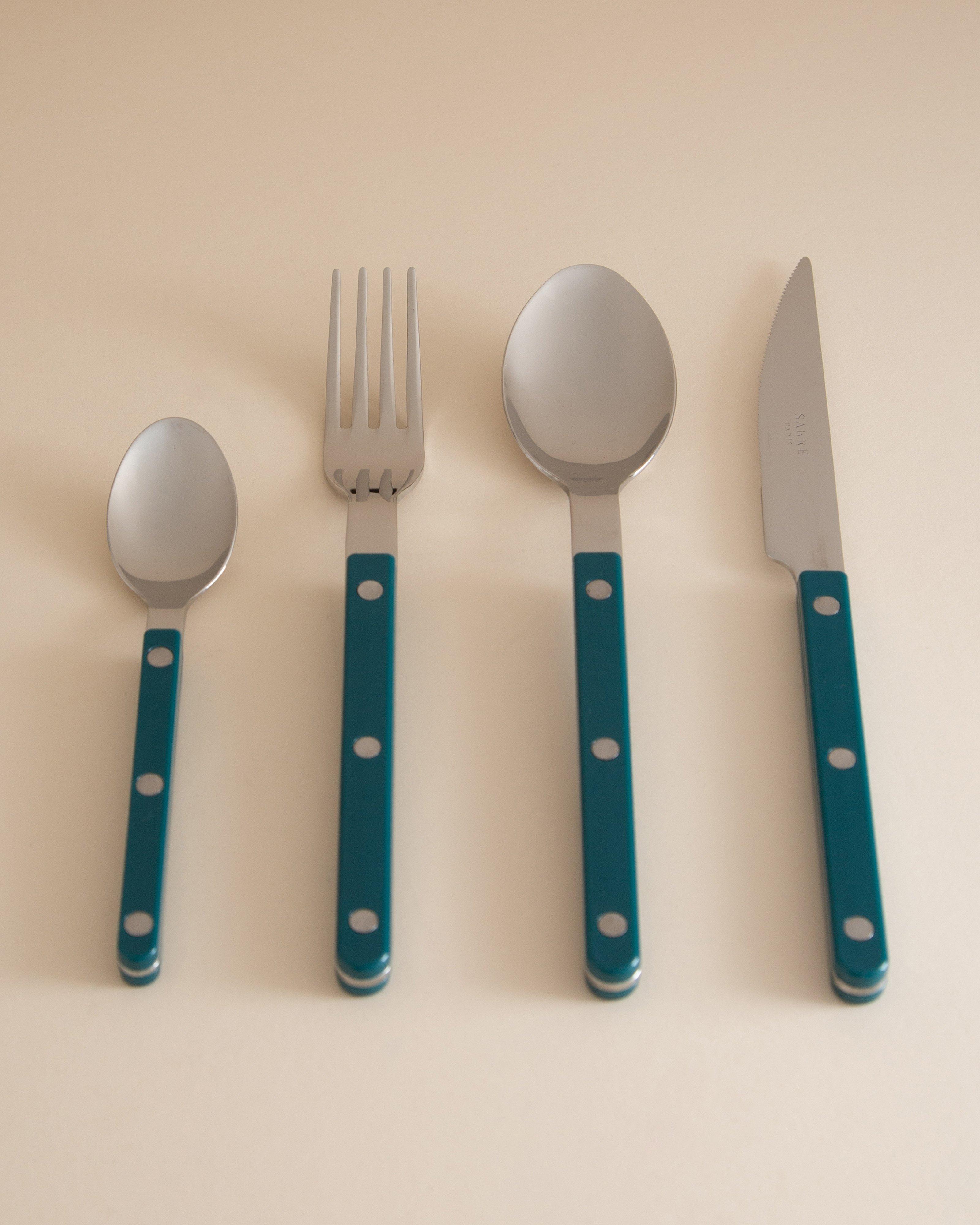 Sabre  Bistro Brilliant 24 pieces Cutlery Set -  Turquoise