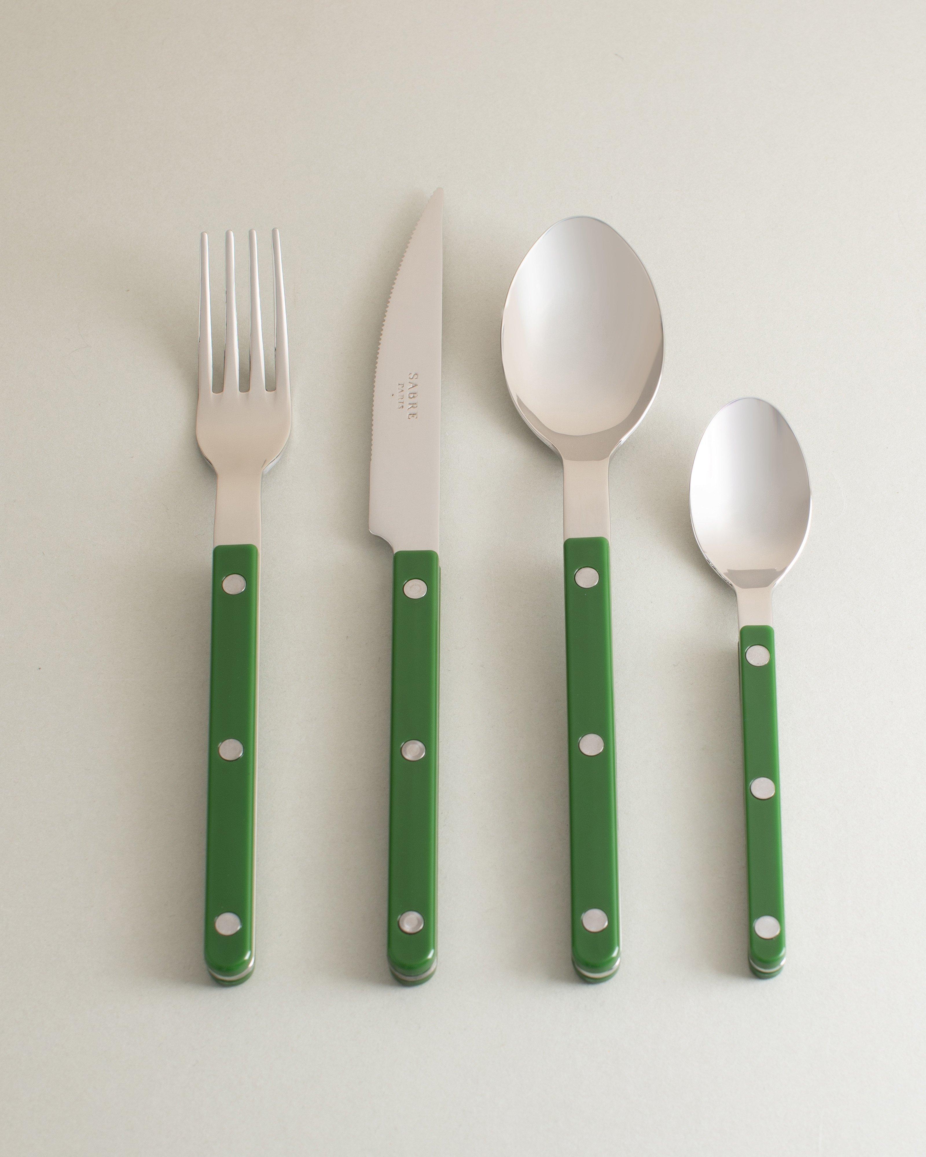 Sabre  Bistro Brilliant 24 pieces Cutlery Set -  Dark Green
