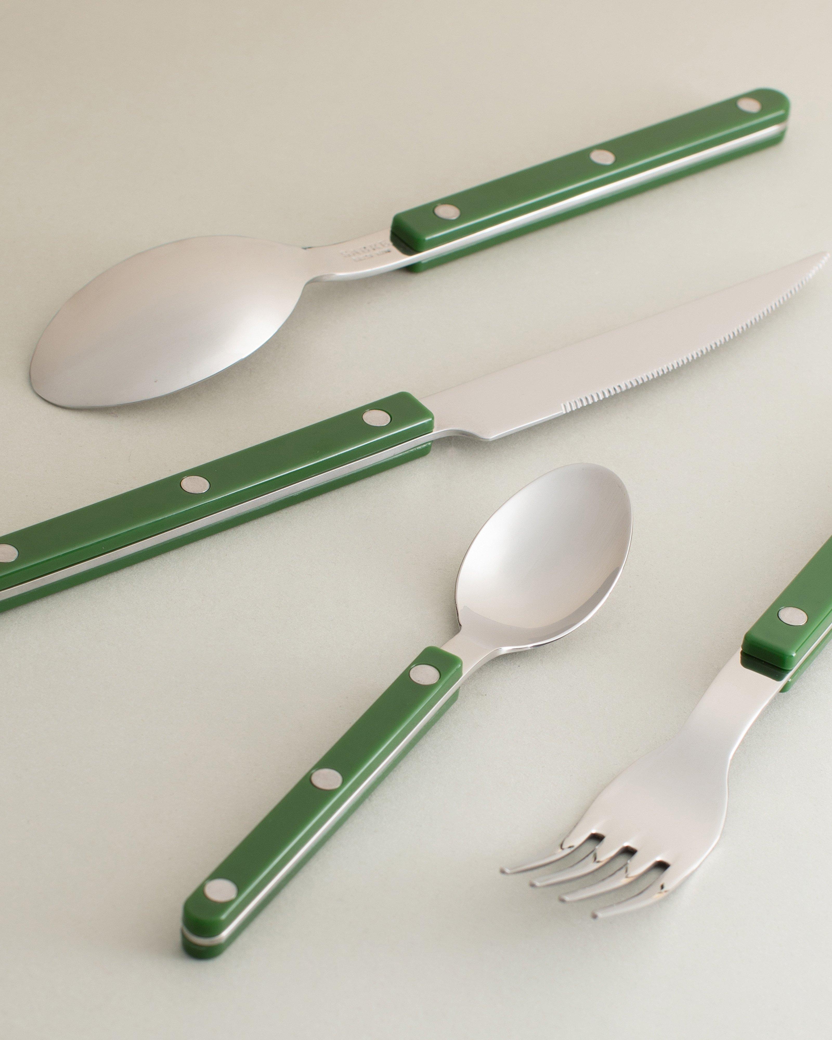 Sabre  Bistro Brilliant 24 pieces Cutlery Set -  Dark Green