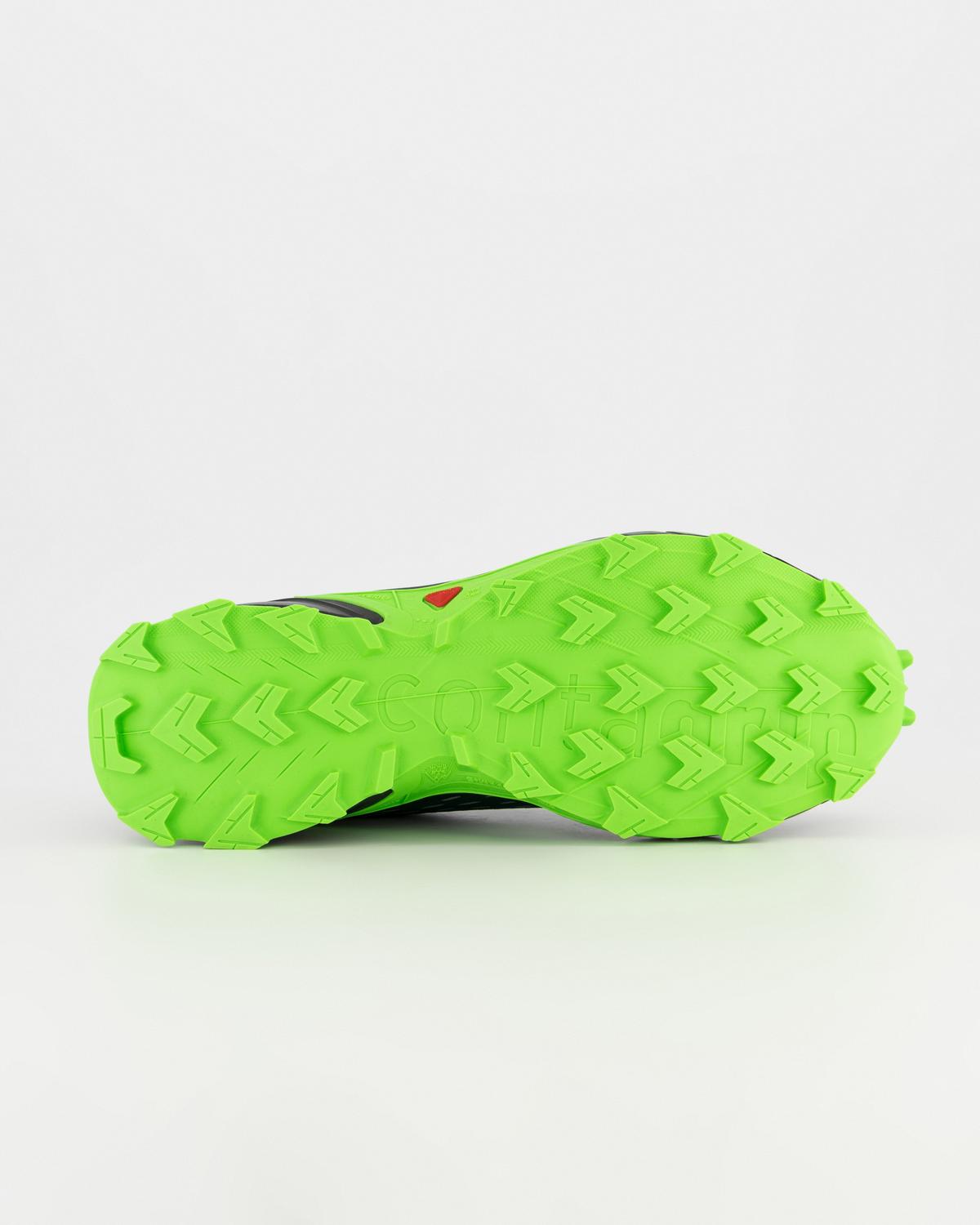 Salomon Men’s ALPHACROSS 5 Trail Running Shoes  -  Dark Green