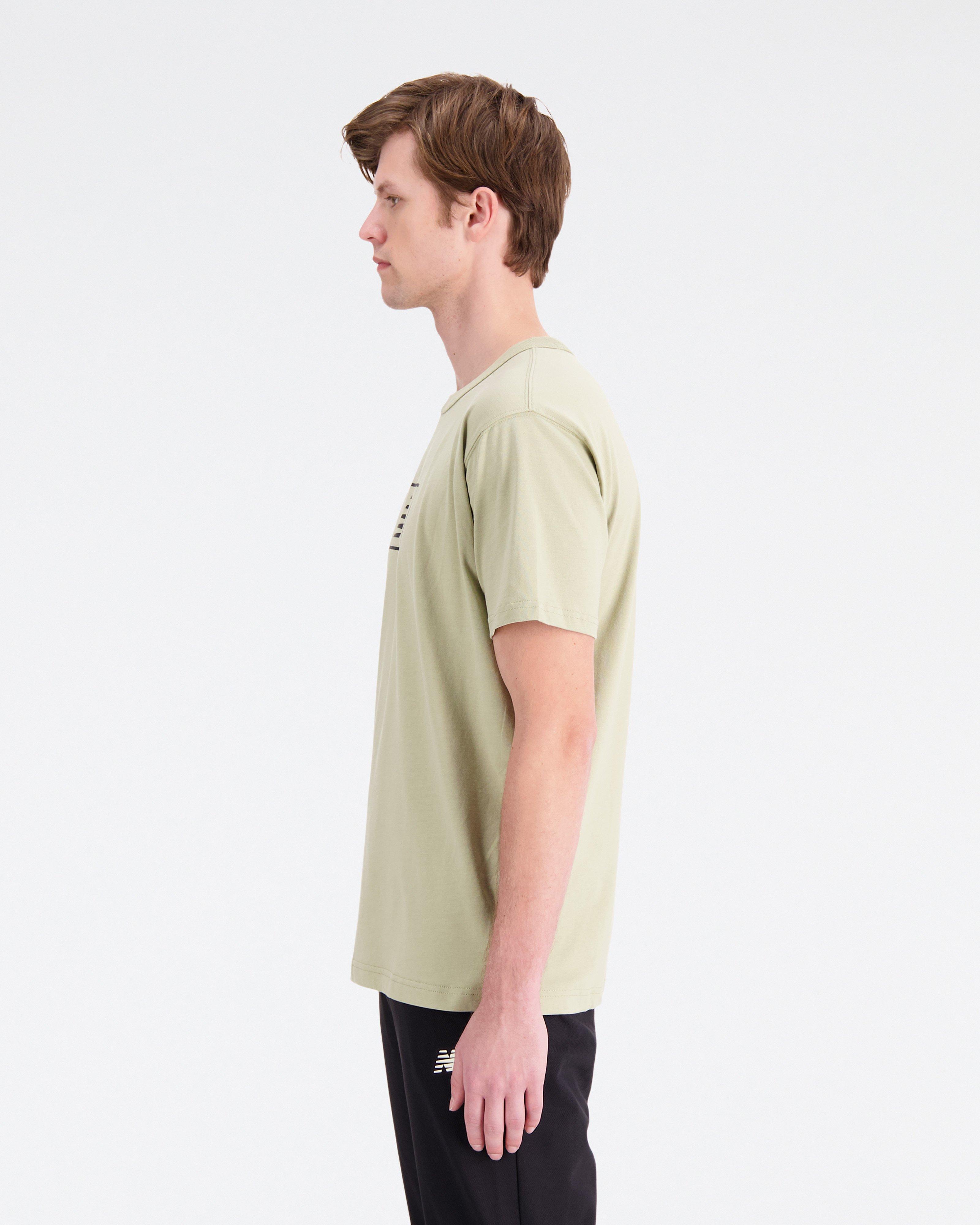 New Balance Essentials Men’s Logo T-shirt -  Fatigue