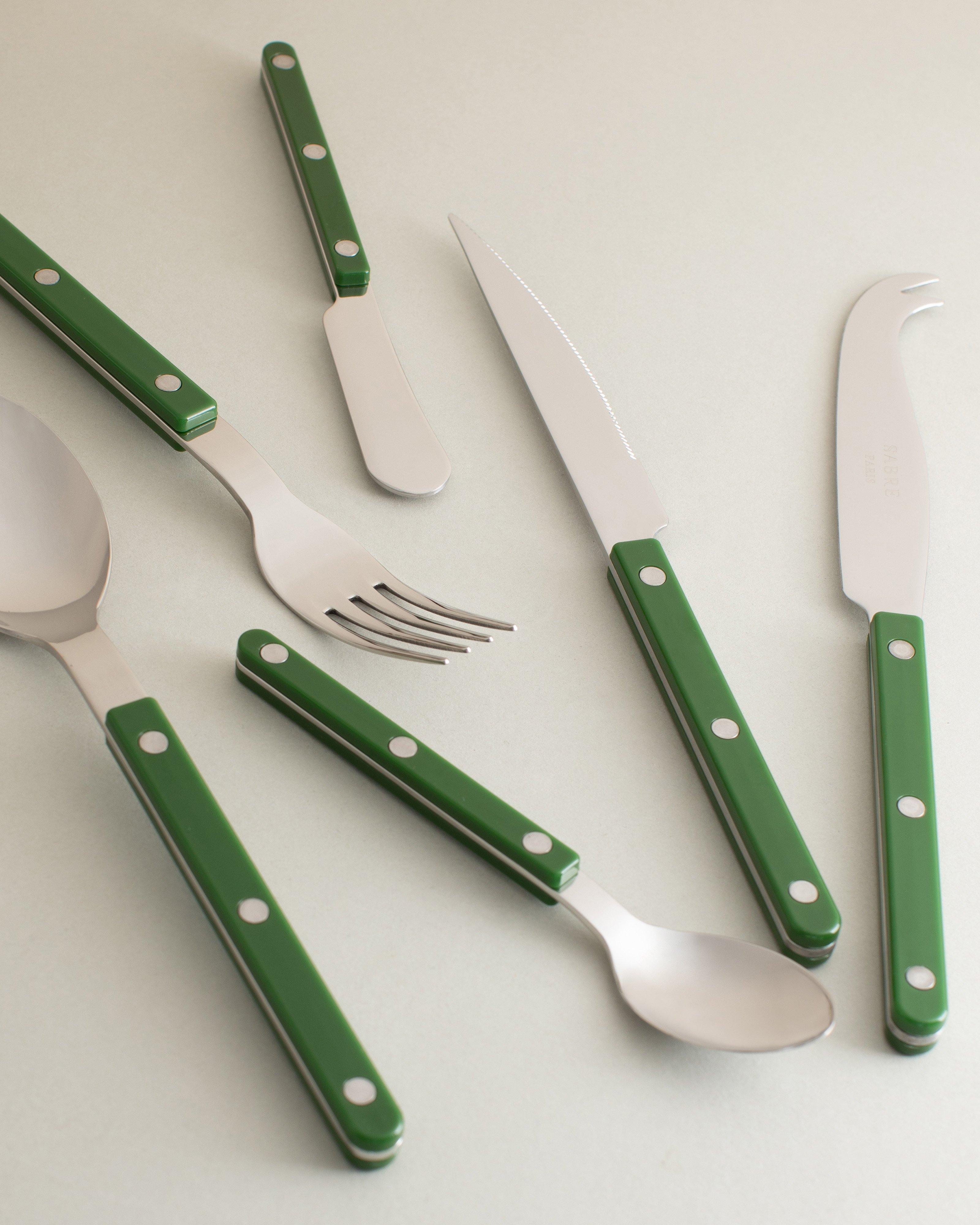 Sabre Bistrot Brilliant Cheese Knife -  Green