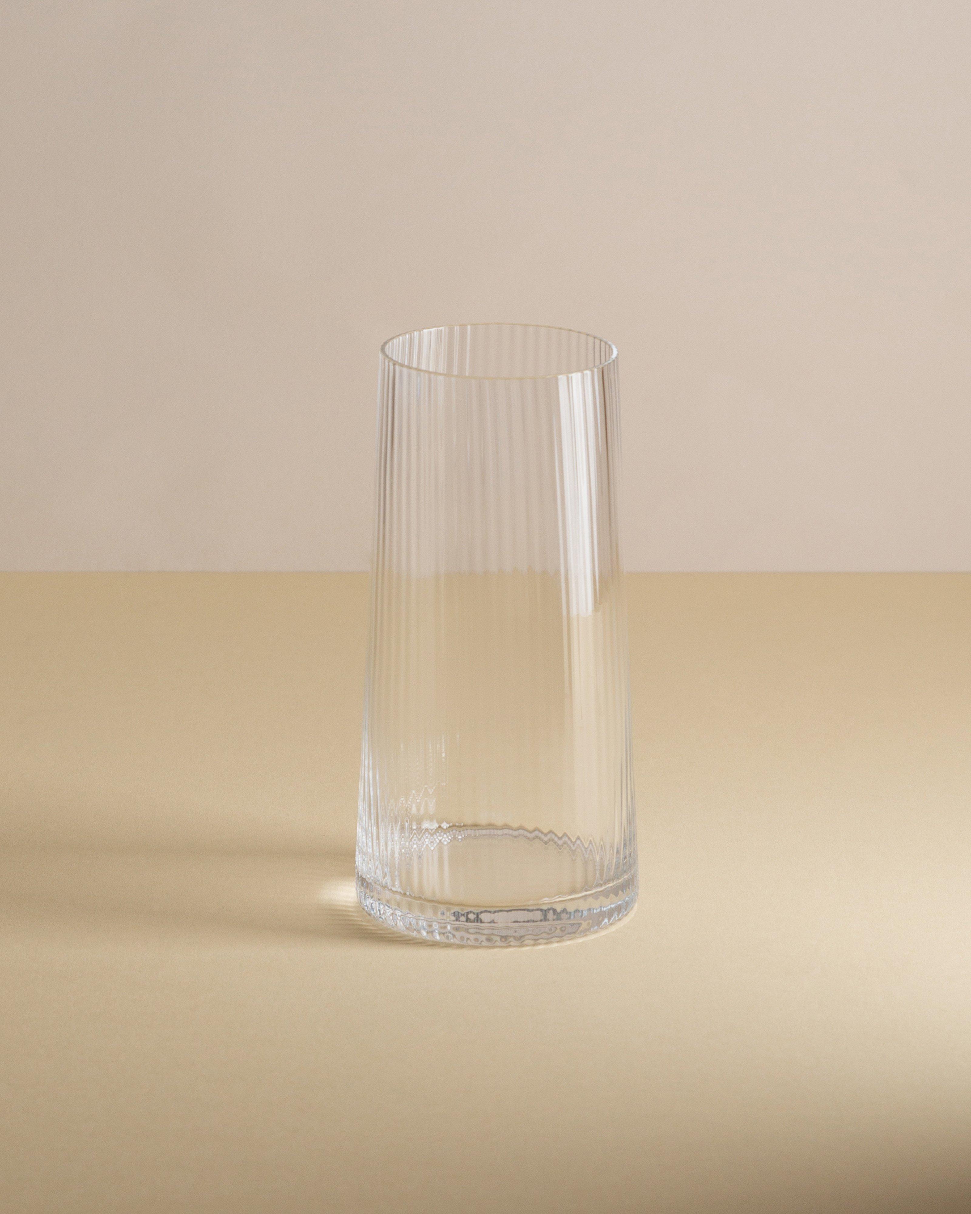 Cali Tall Ribbed Tumbler -  No Colour