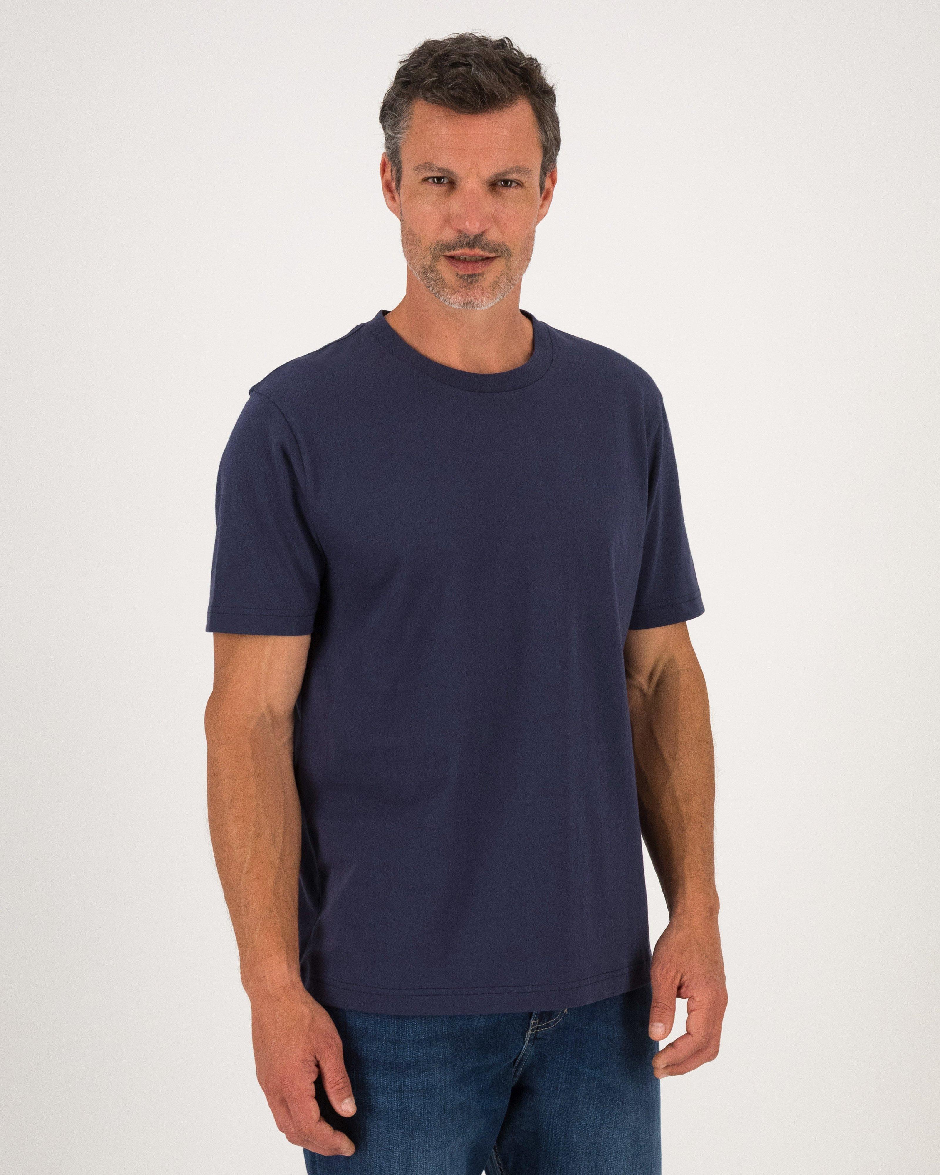 K-Way Elements Men’s Essential Logo Cotton T-shirt -  Indigo
