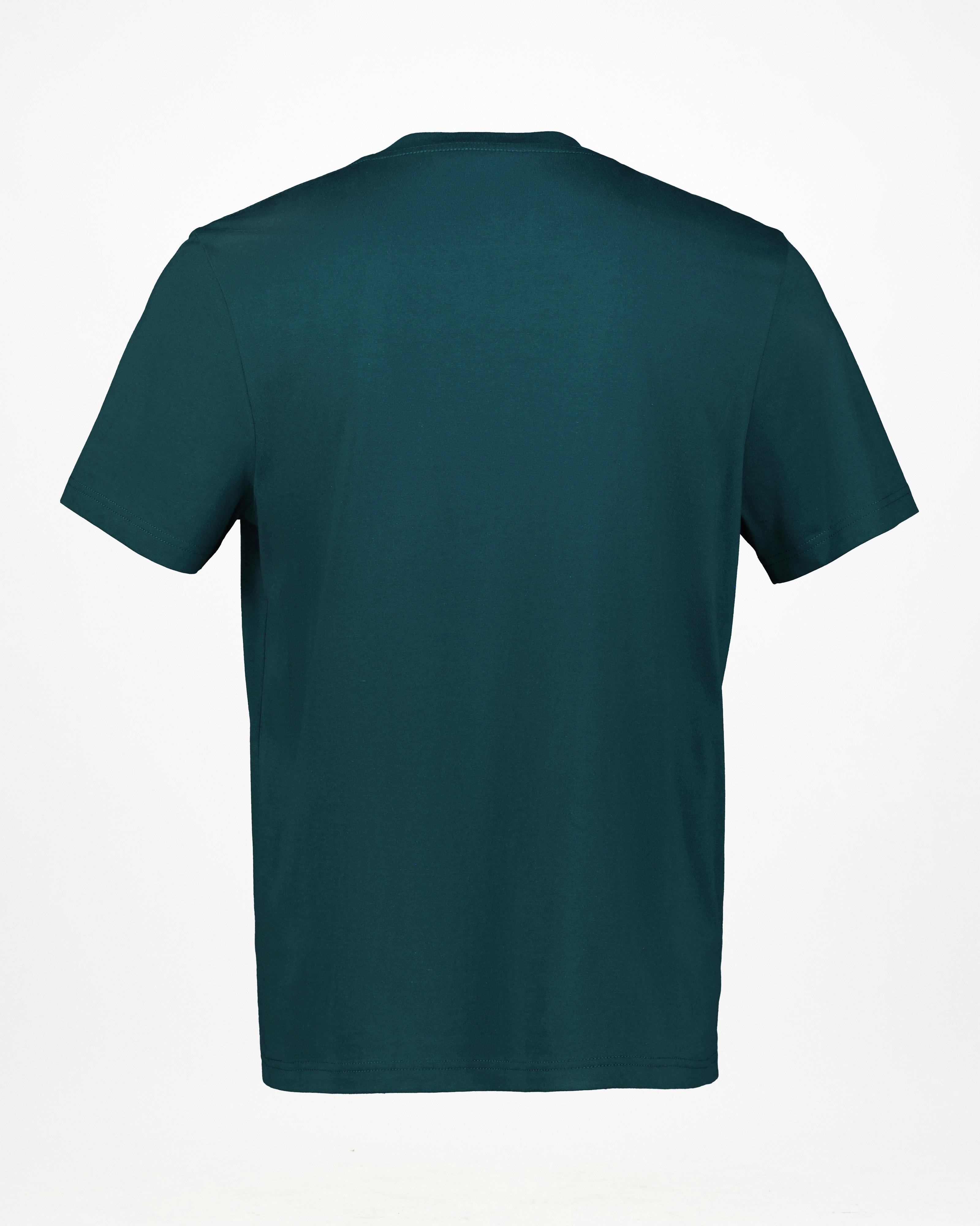 K-Way Elements Men’s Essential Logo Cotton T-shirt -  Jade