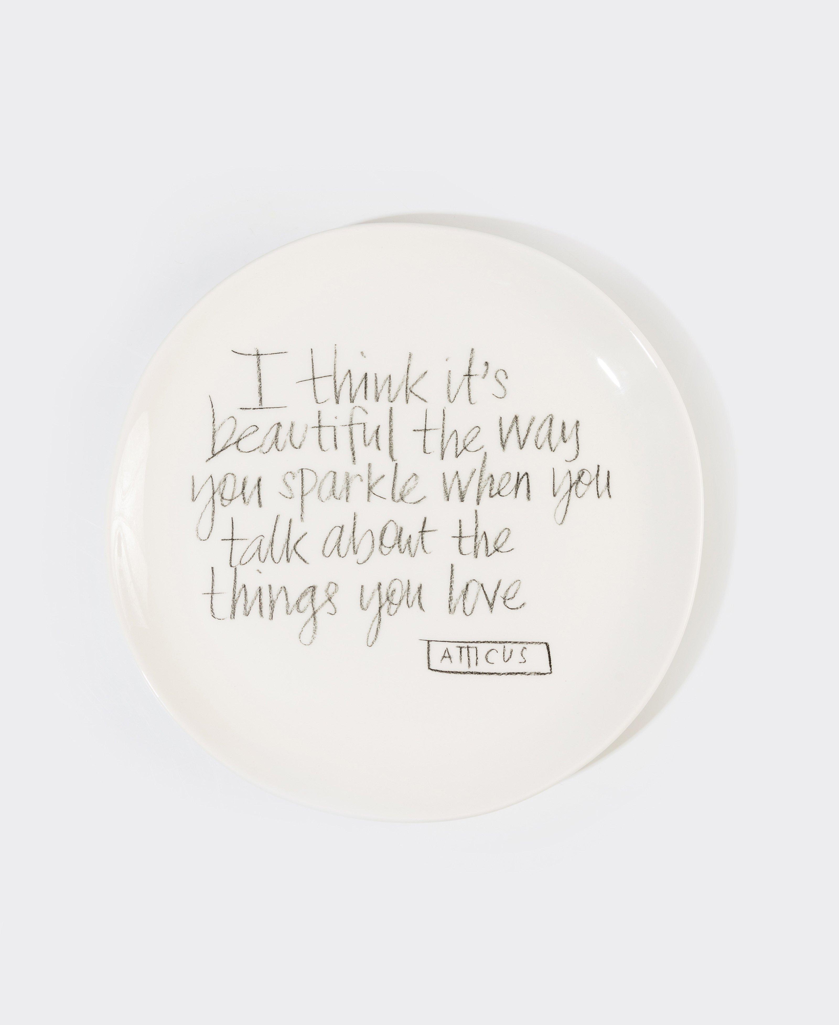The Detail Smith Dinner Plate -  White