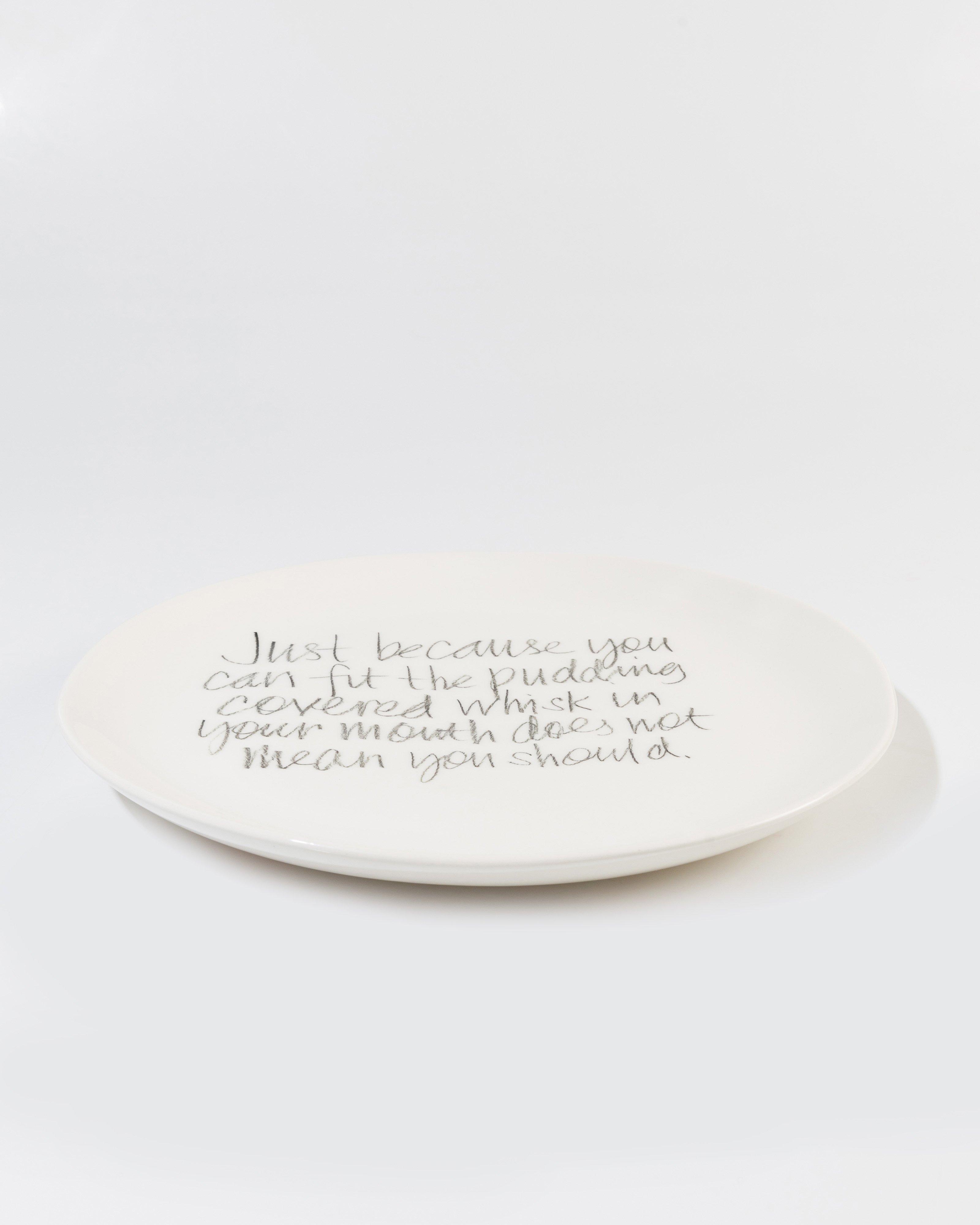 The Detail Smith Dinner Plate -  White