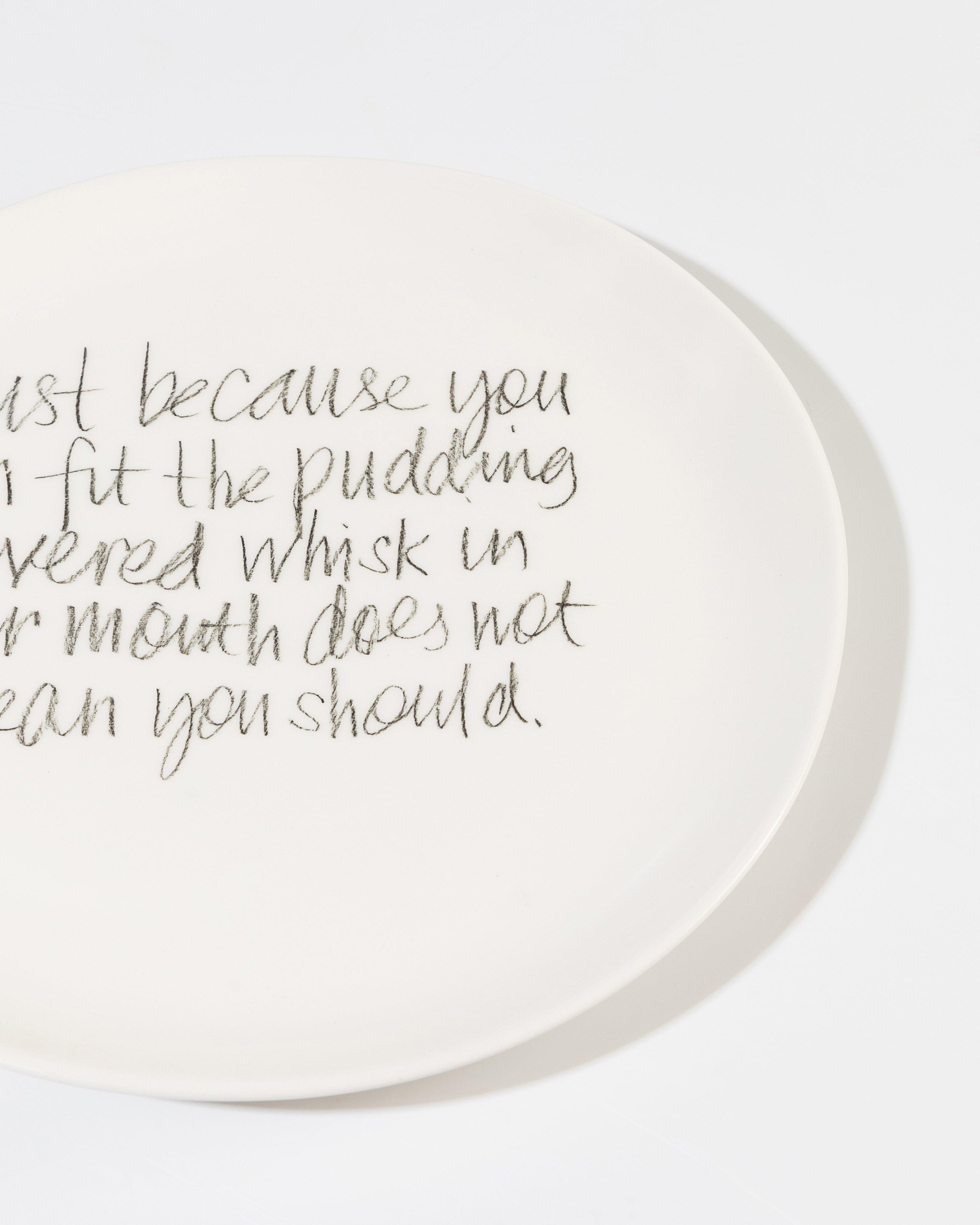 The Detail Smith Dinner Plate -  White