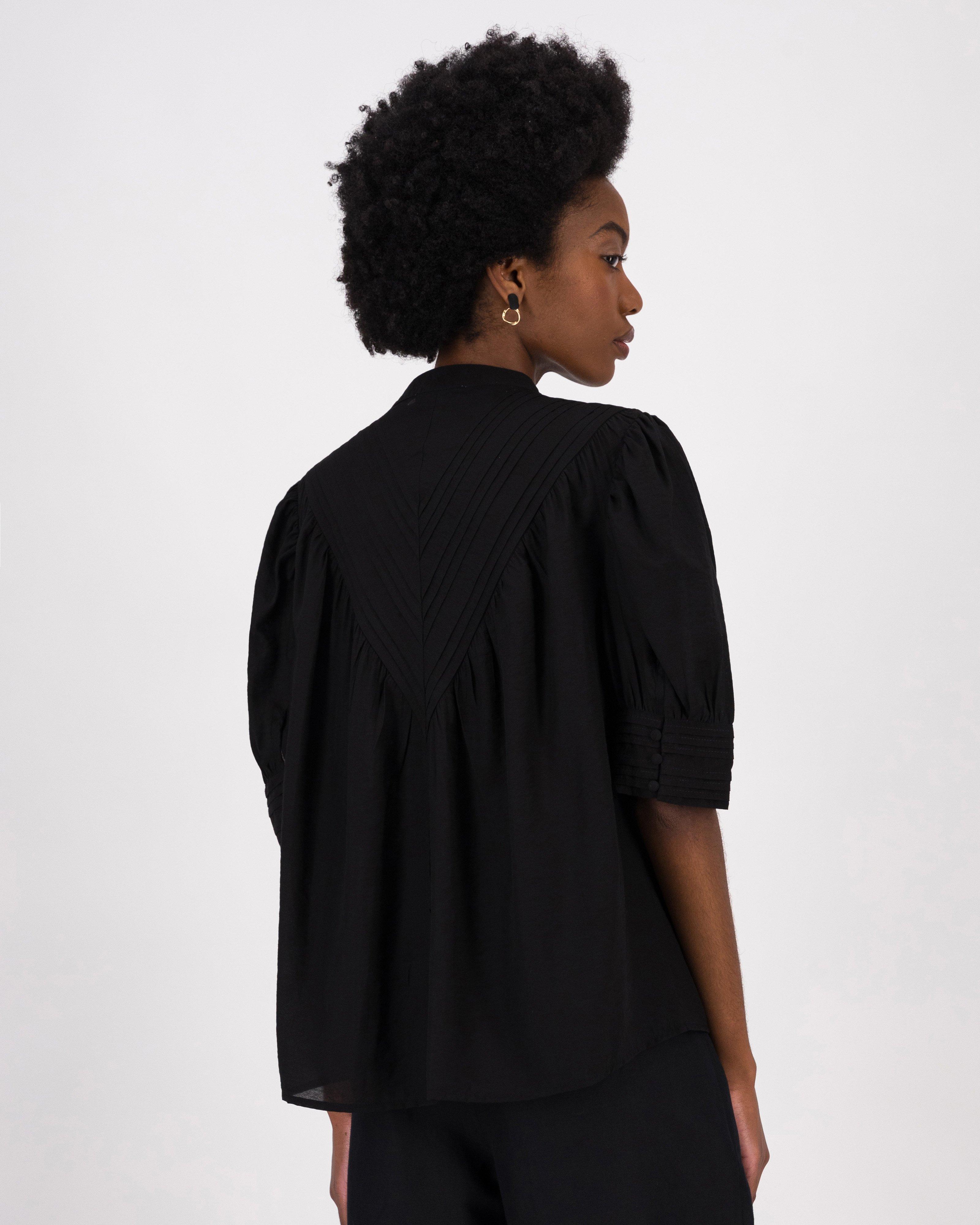 Chelsea Blouse -  Black