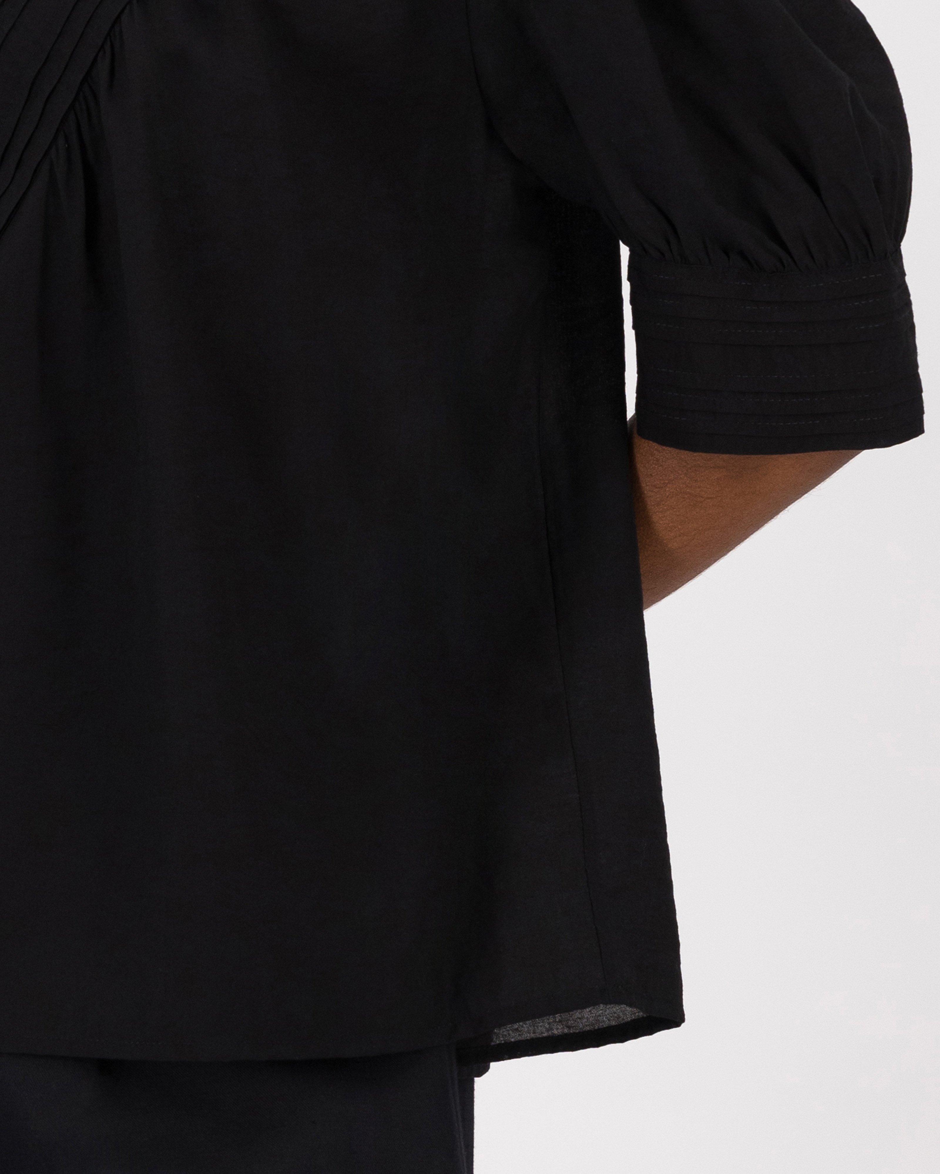 Chelsea Blouse -  Black