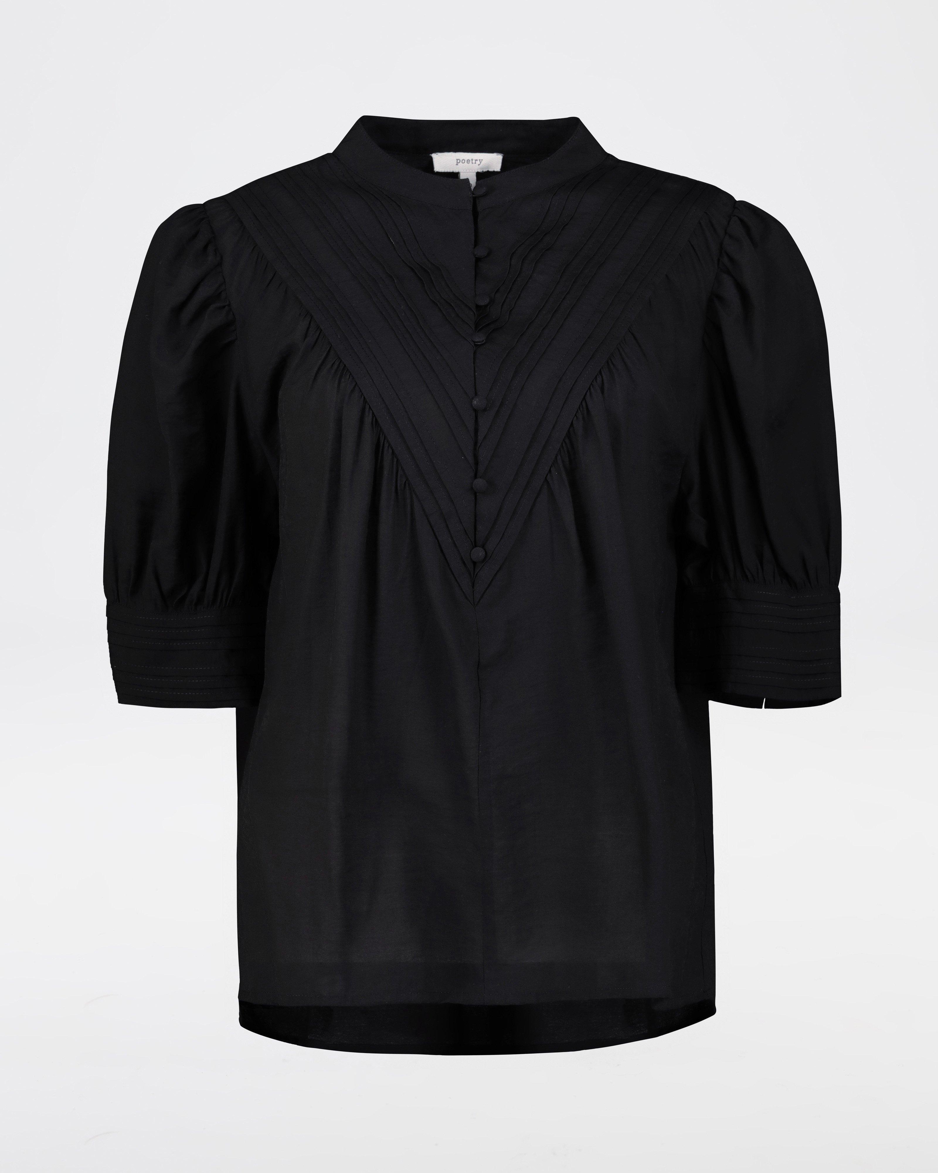 Chelsea Blouse -  Black