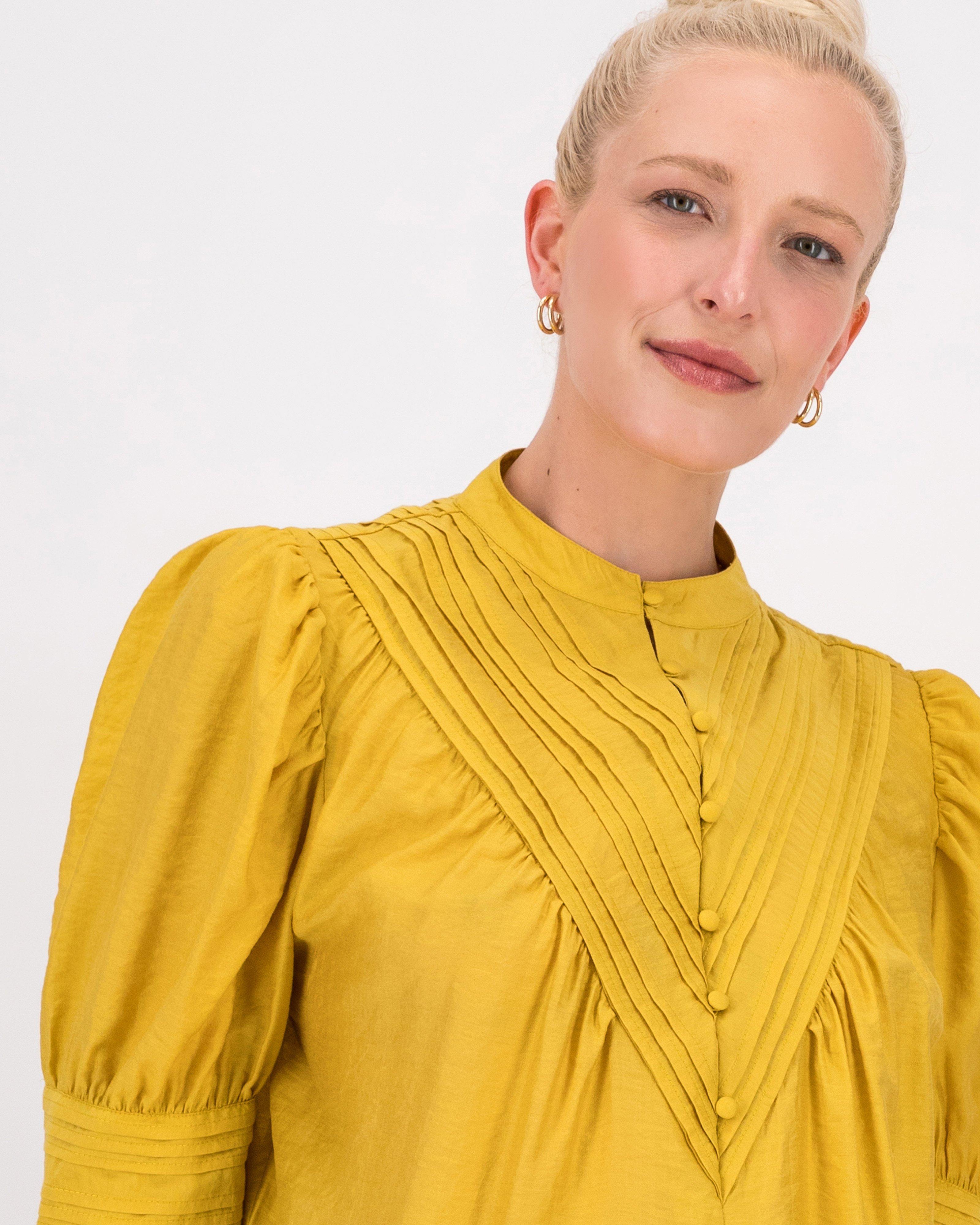 Chelsea Blouse -  Ochre