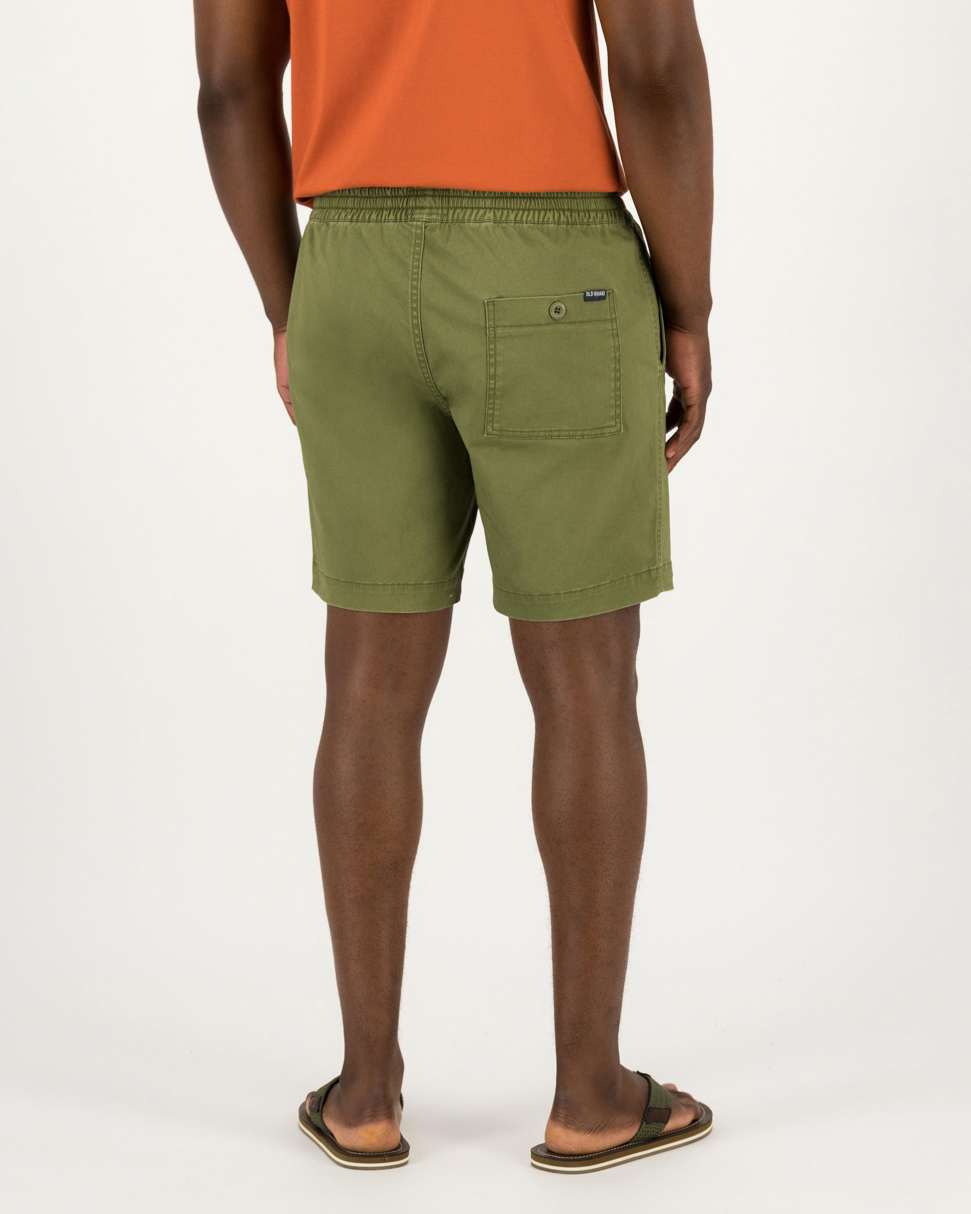 Men's Simon Pull-On Shorts -  Fatigue