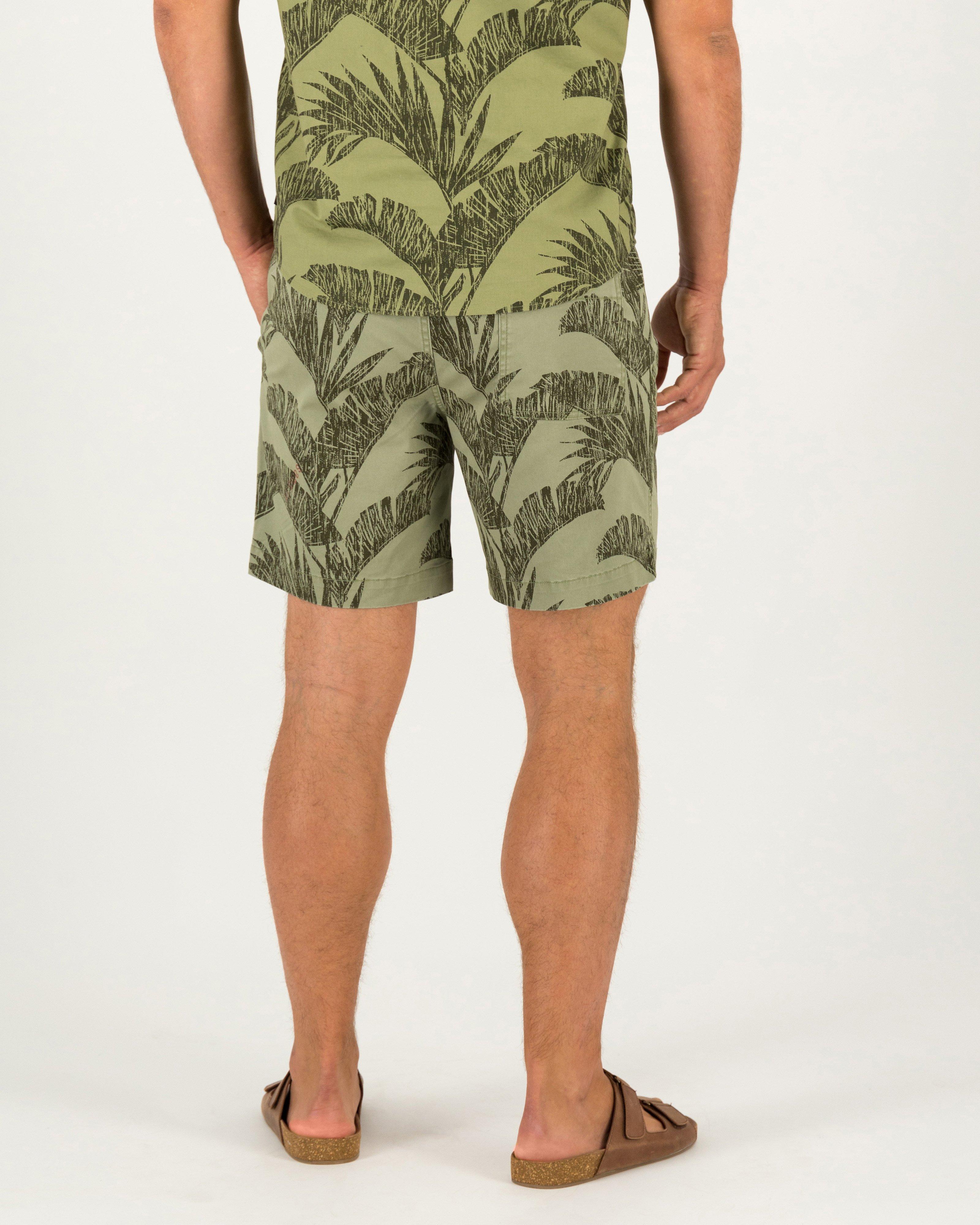 Men's Simon Pull-On Shorts -  Sage