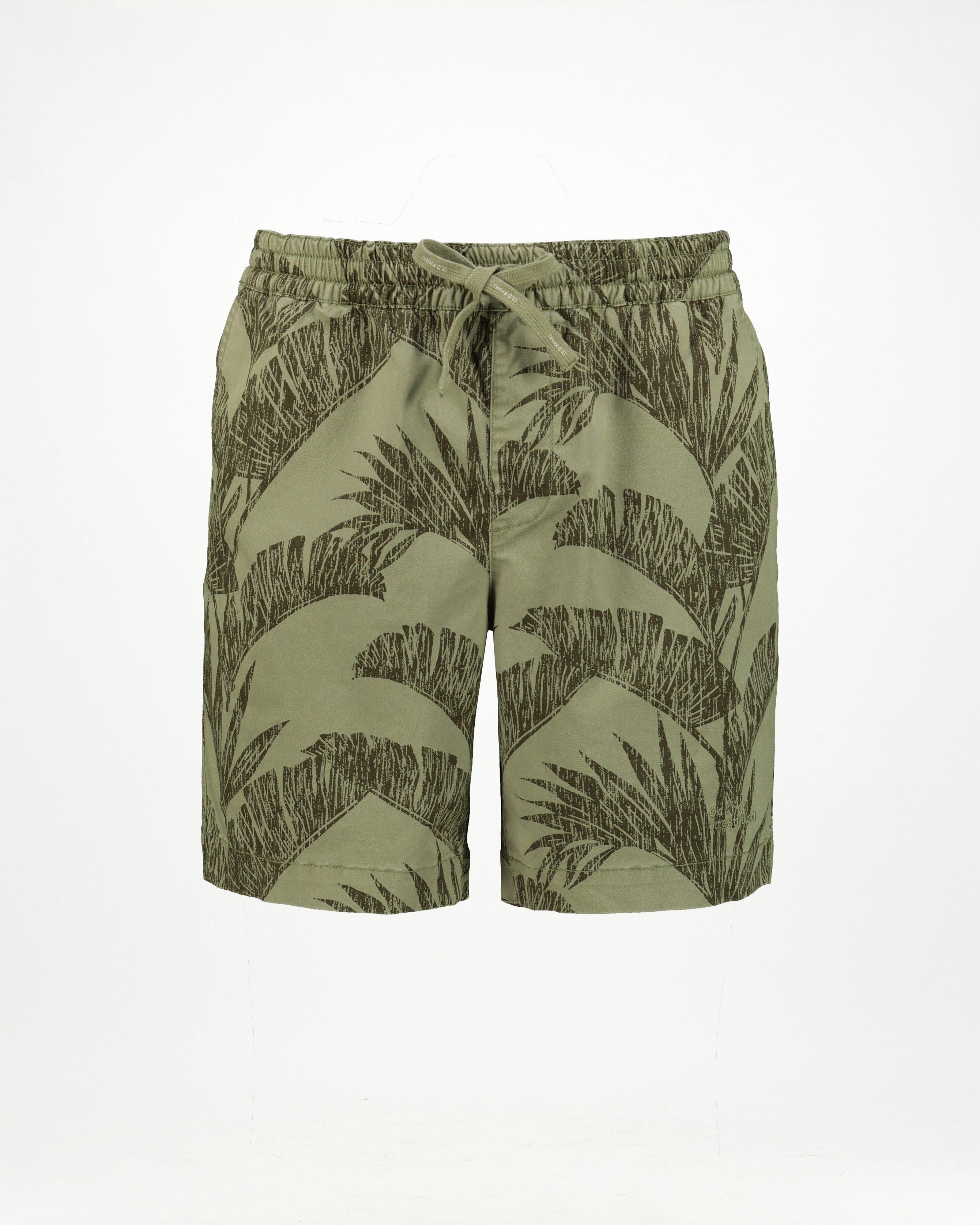 Men's Simon Pull-On Shorts -  Sage