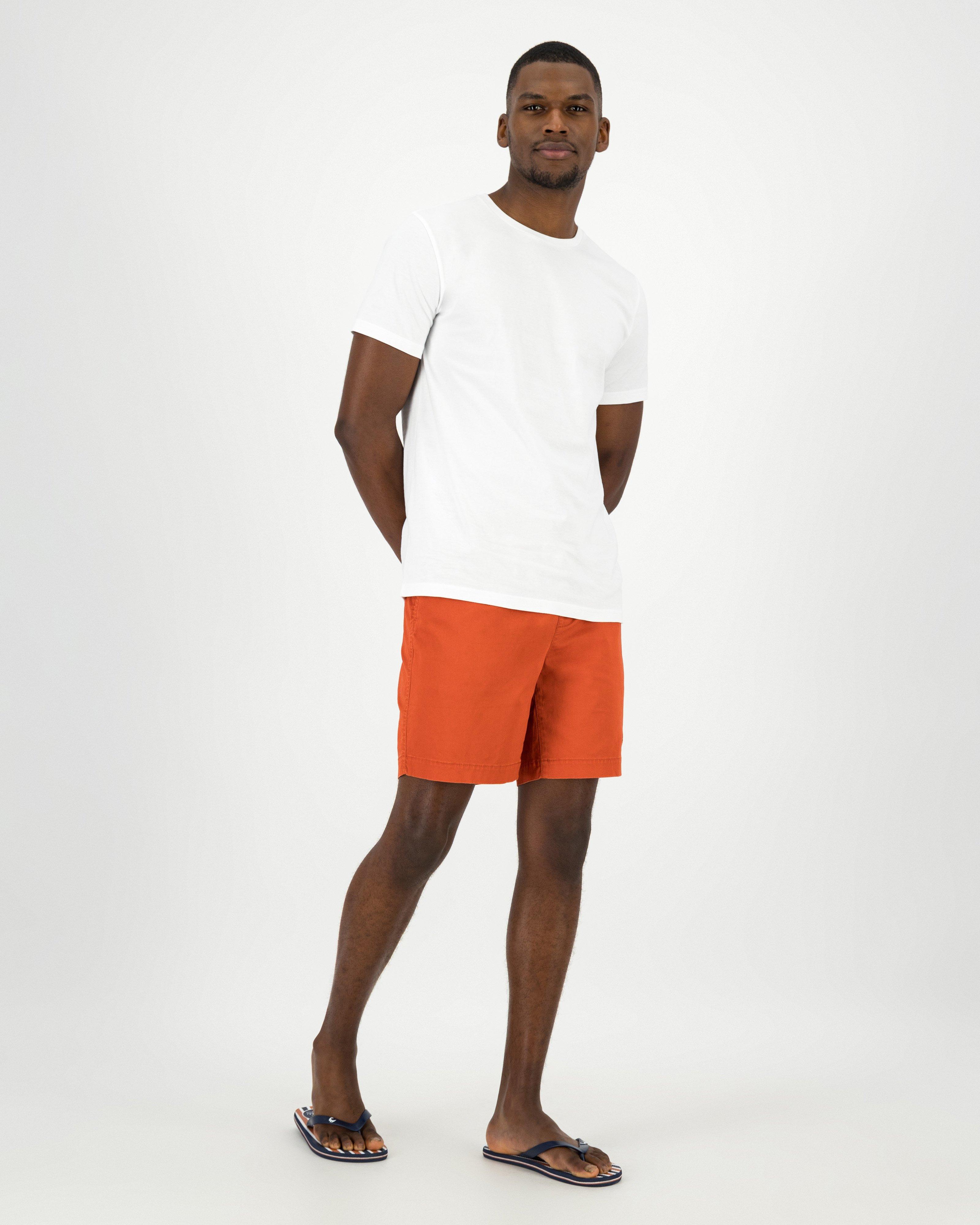 Men's Simon Pull-On Shorts -  Rust