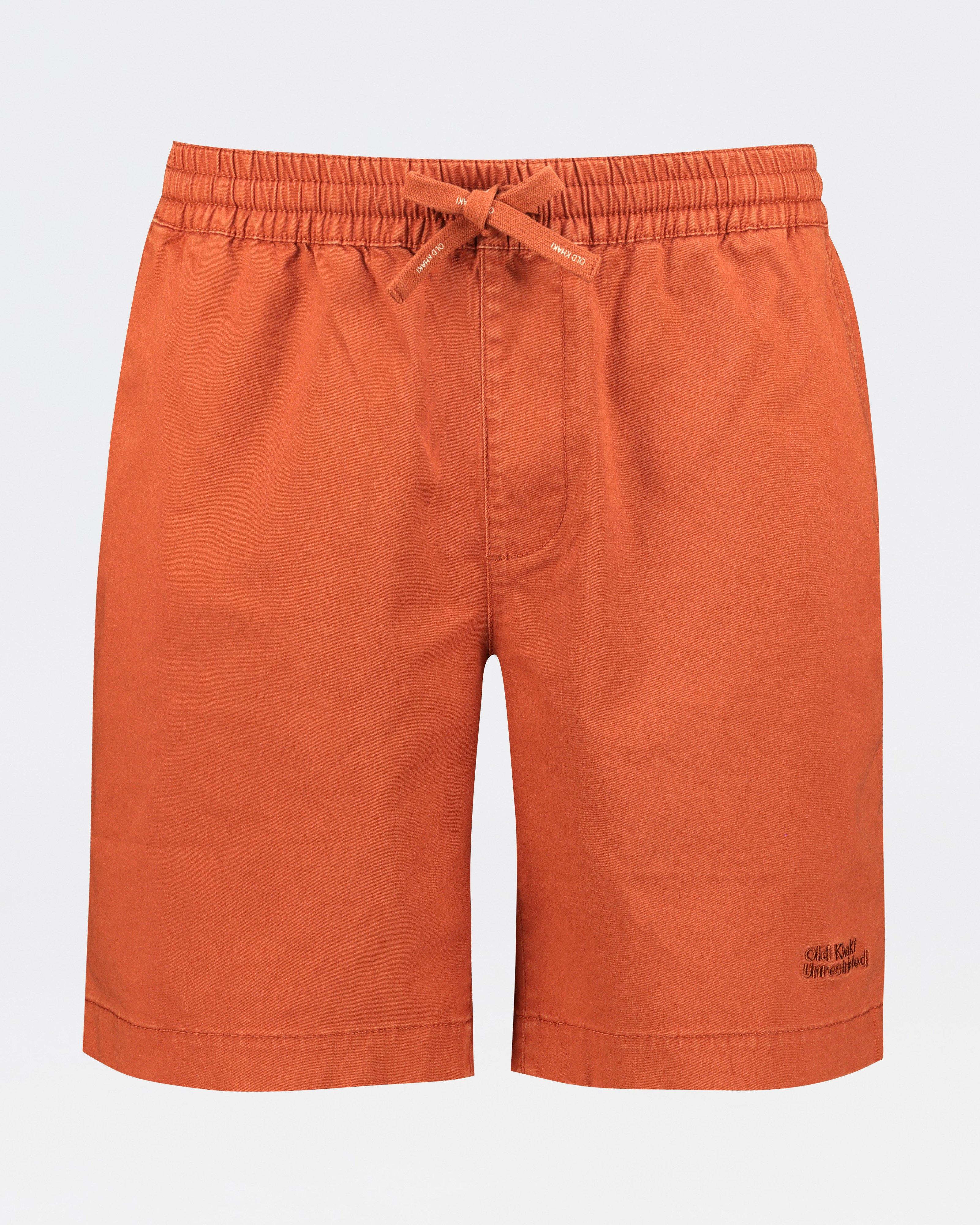 Men's Simon Pull-On Shorts -  Rust