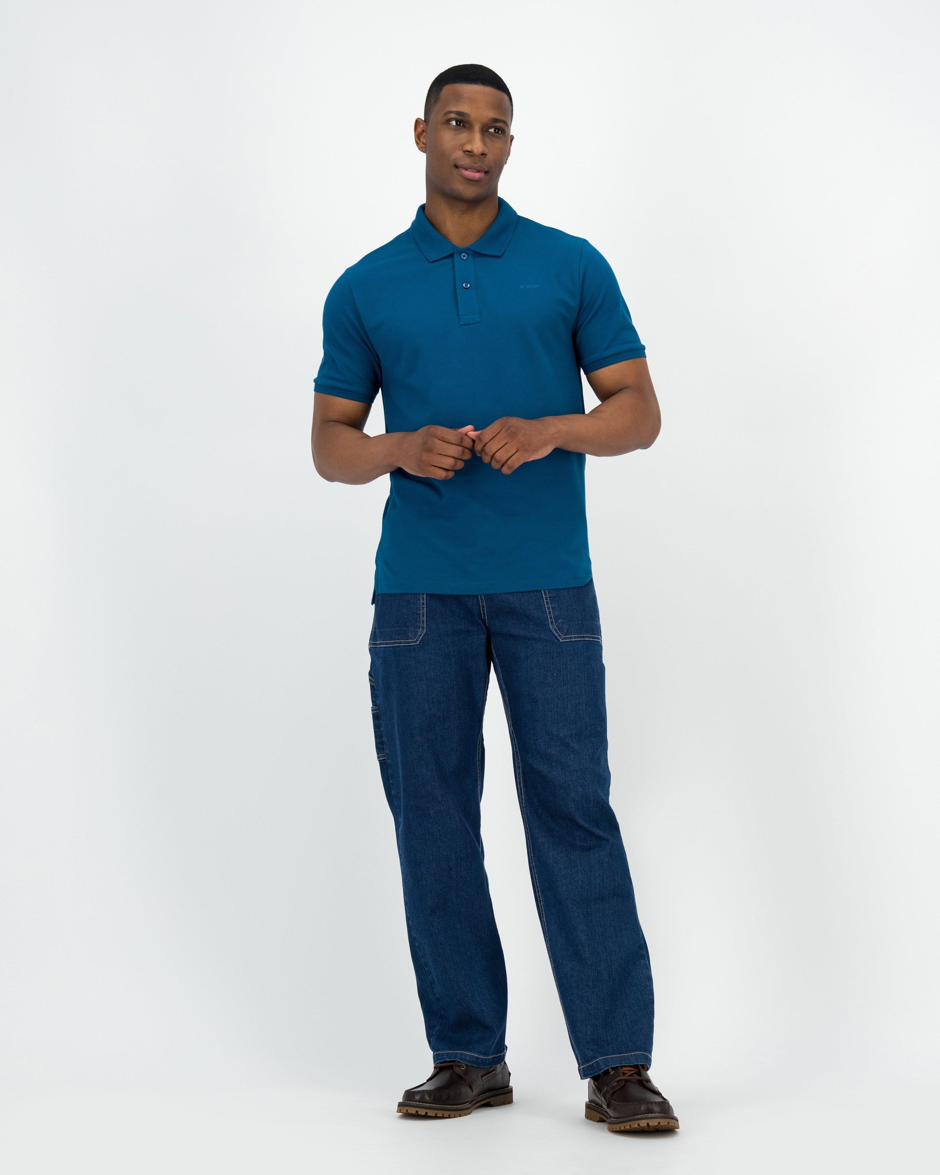 K-Way Elements Men’s Fashion Golfer -  Pacific