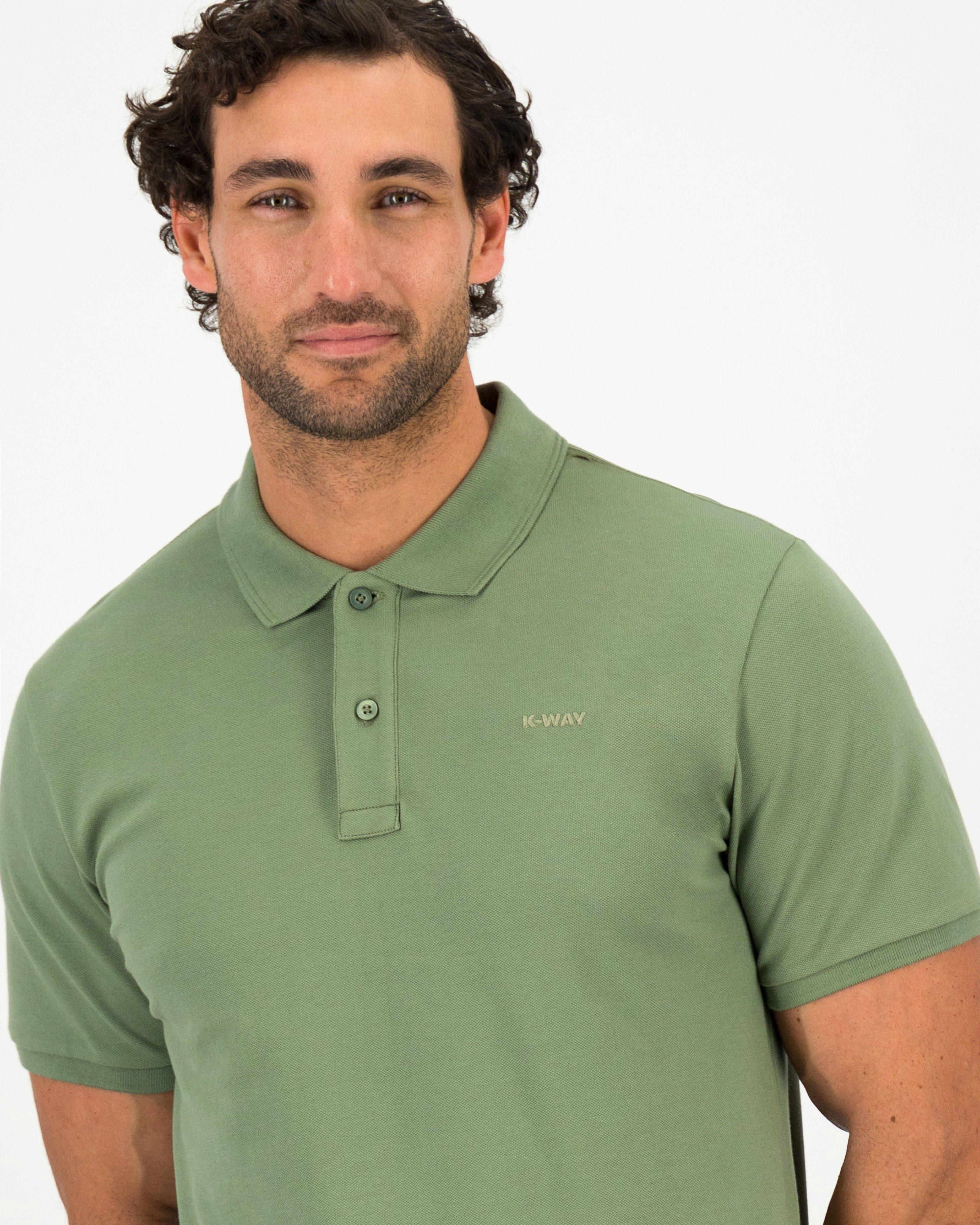 K-Way Elements Men’s Fashion Golfer -  Sage