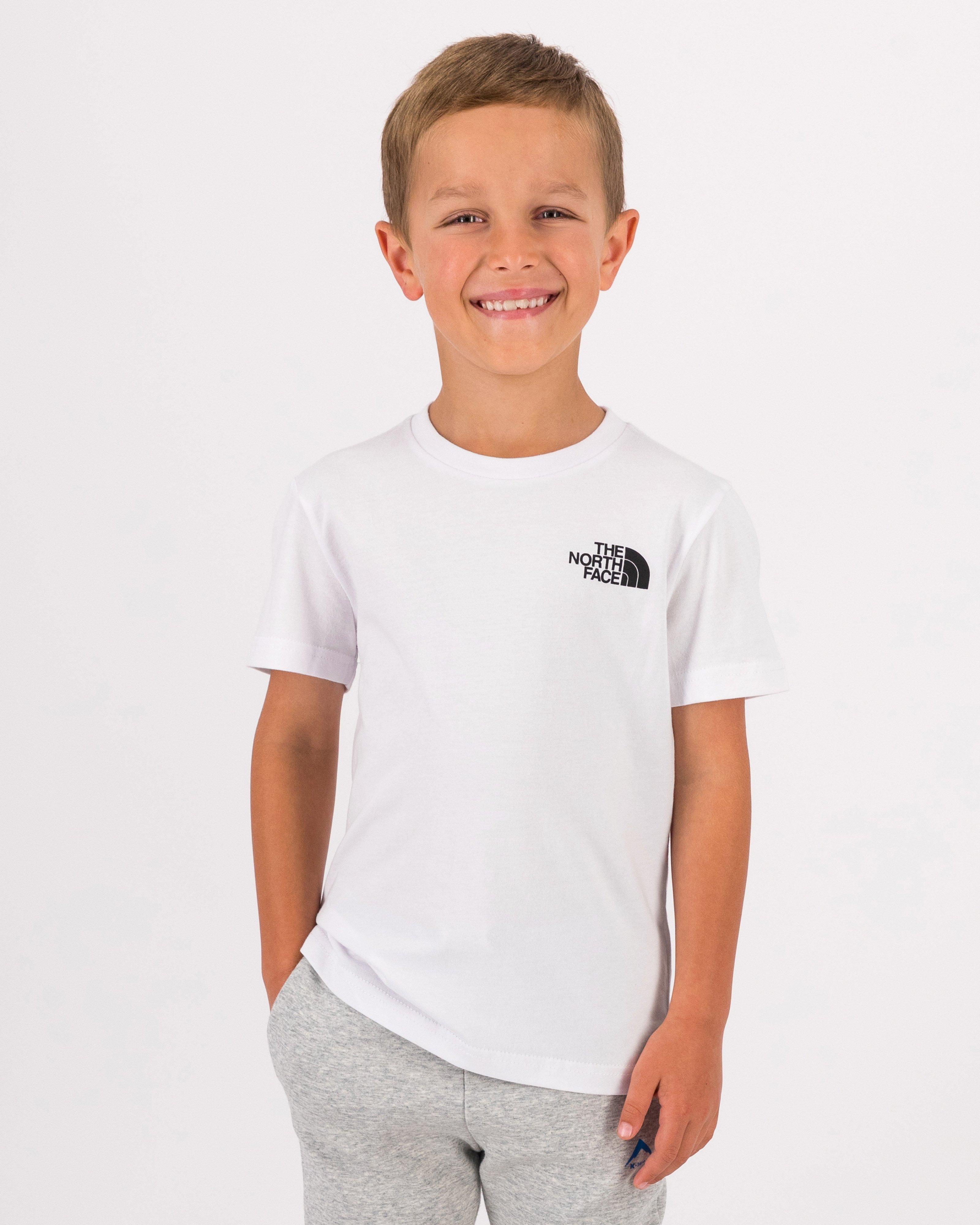 The North Face Youth Boys’ Simple Dome Cotton T-shirt -  White