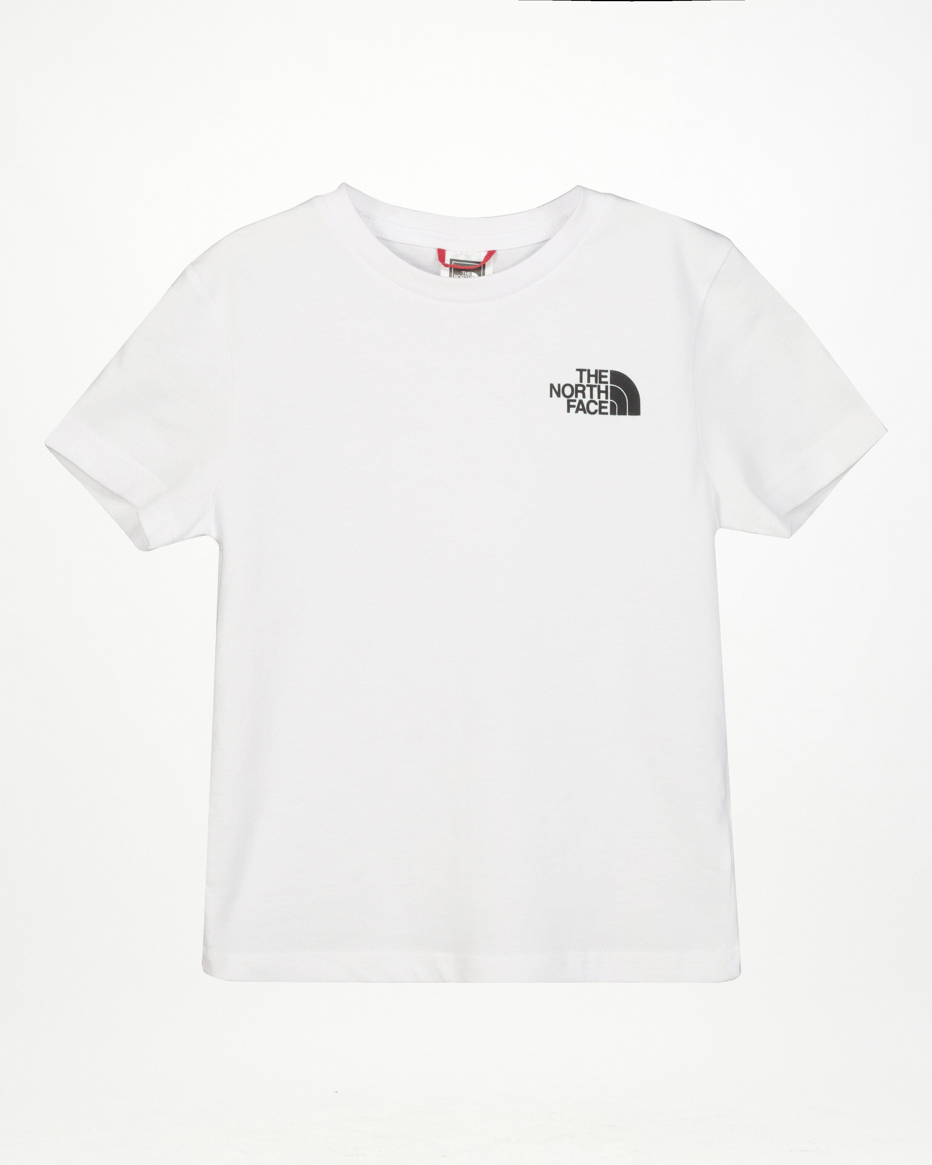 The North Face Youth Boys’ Simple Dome Cotton T-shirt -  White