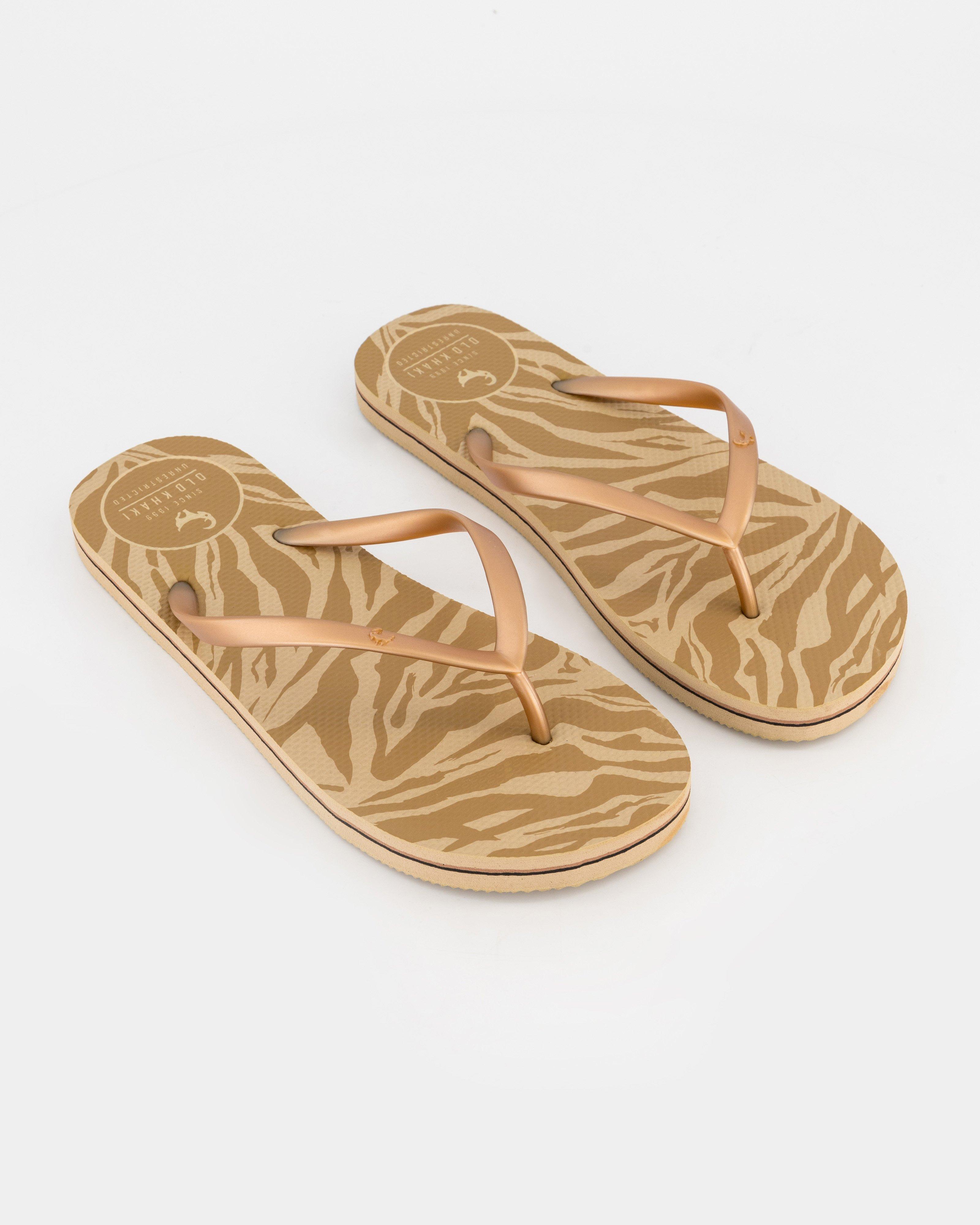 Old Khaki Women's Tide Flip Flops -  Nude