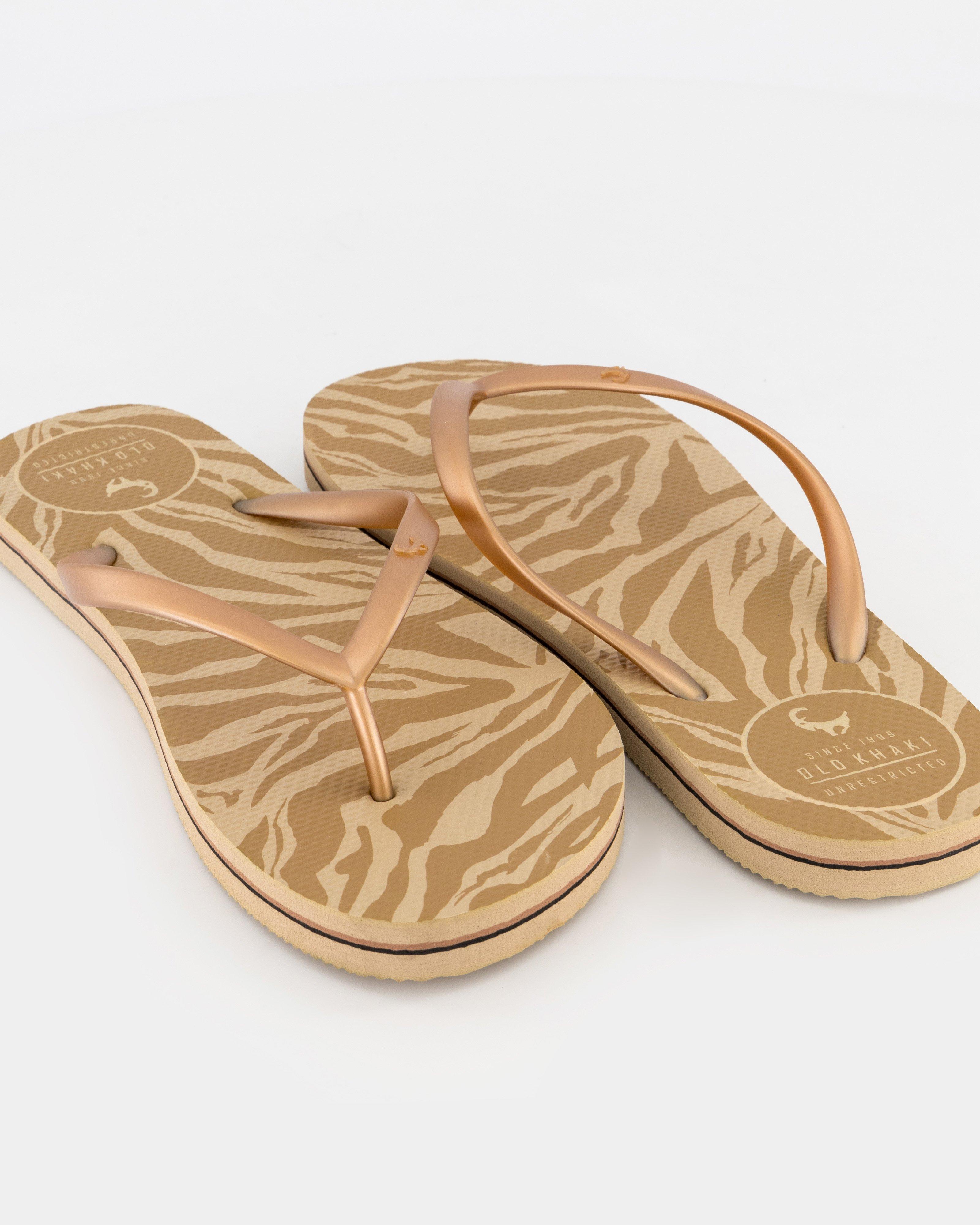 Old Khaki Women's Tide Flip Flops -  Nude