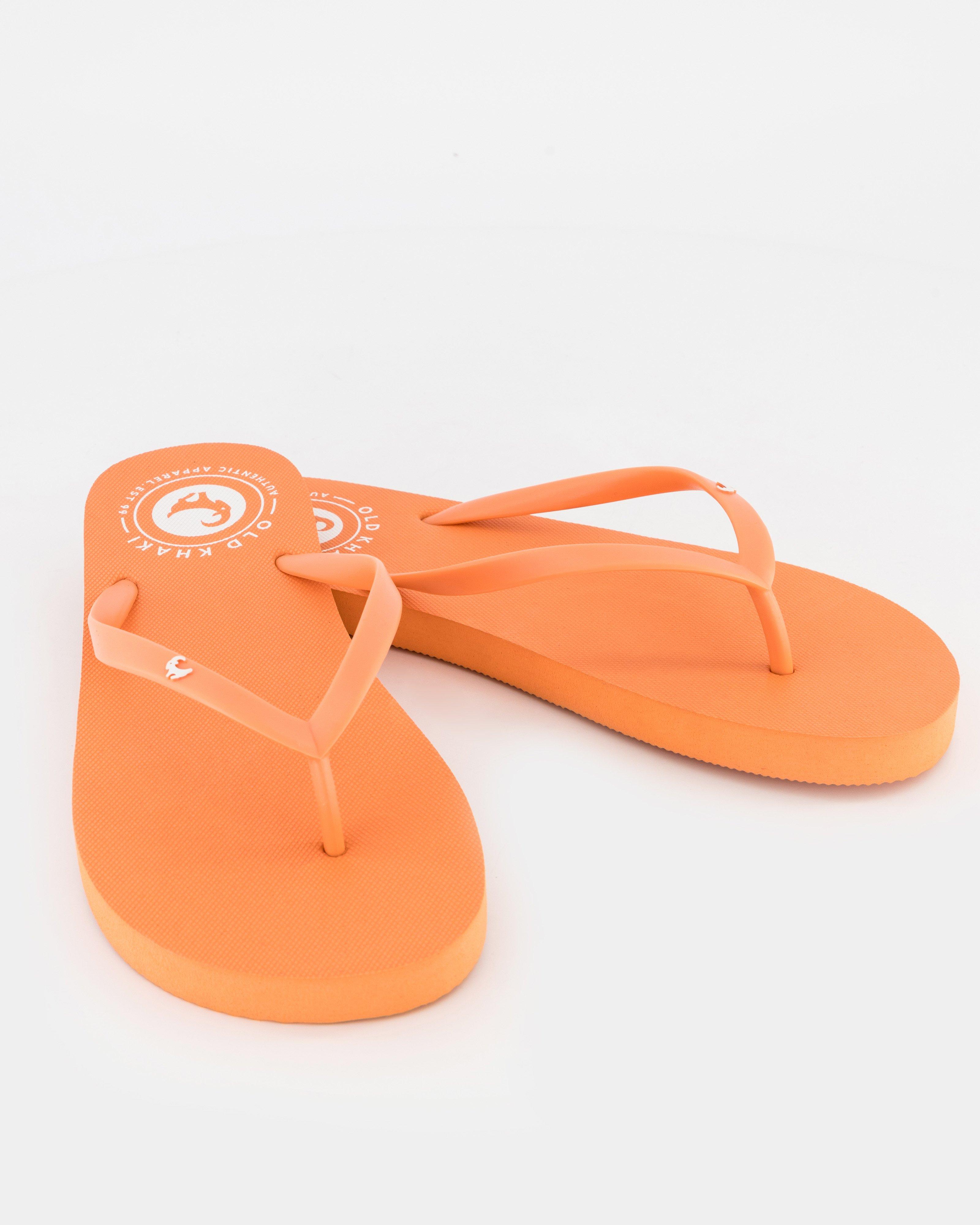 Old Khaki Women's Tide Plain Flip Flops -  Peach