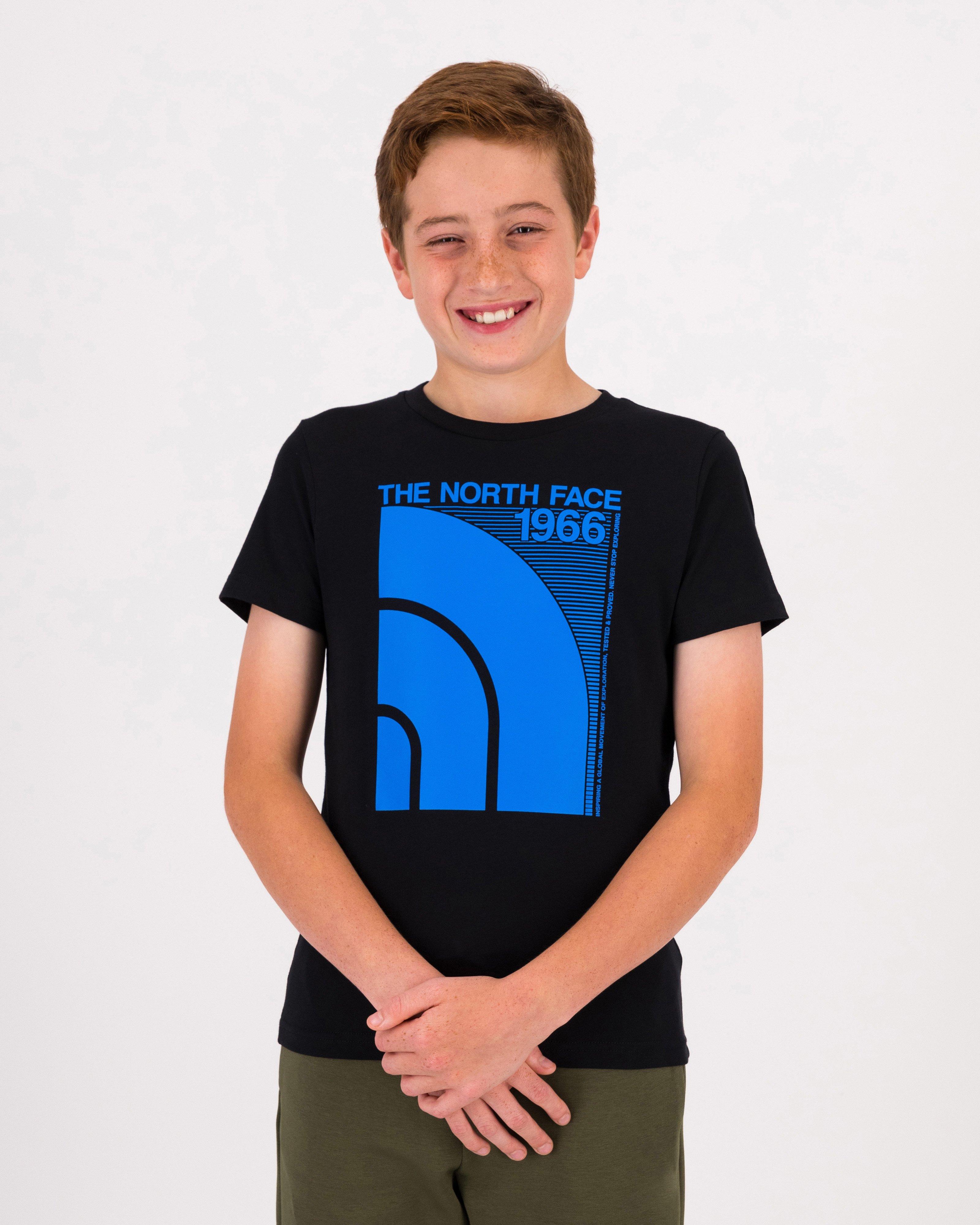 The North Face Boys’ Graphic T-shirt -  Black