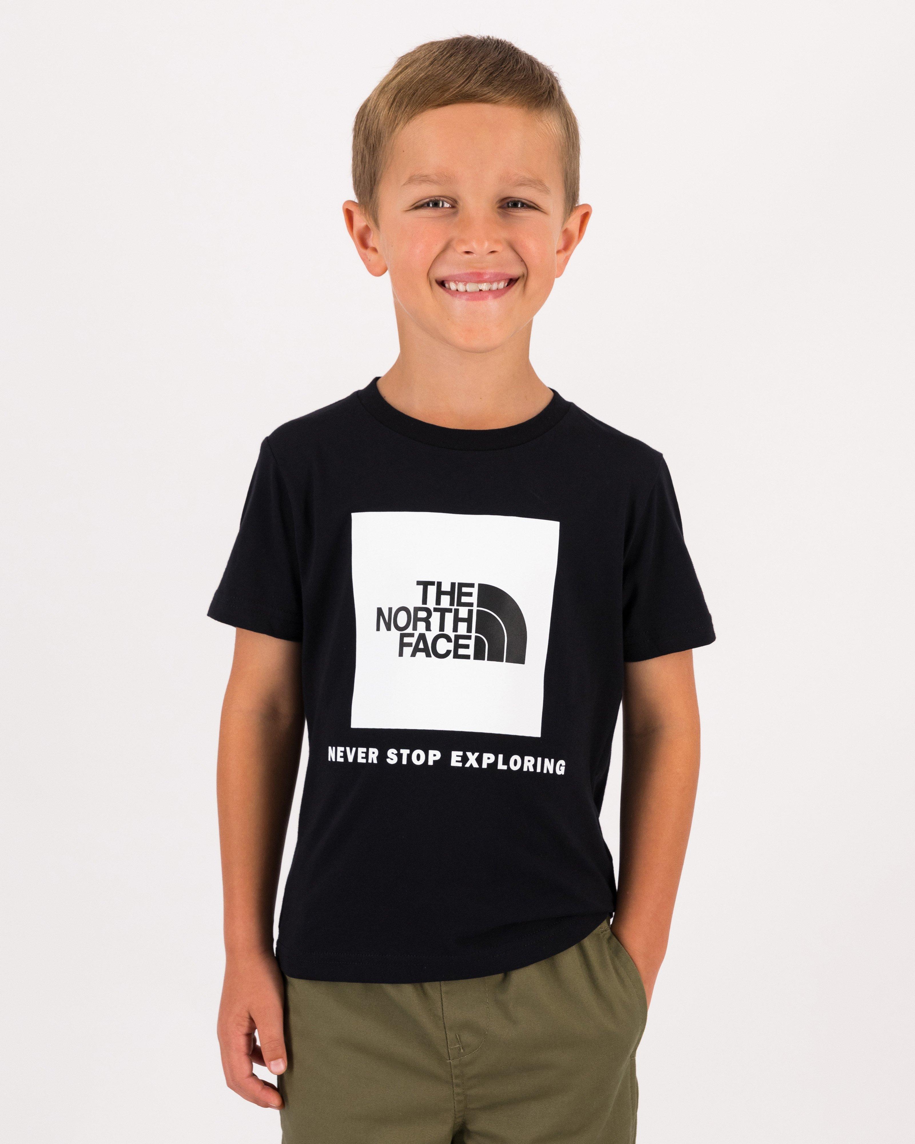 The North Face Boys’ Redbox T-shirt -  Black