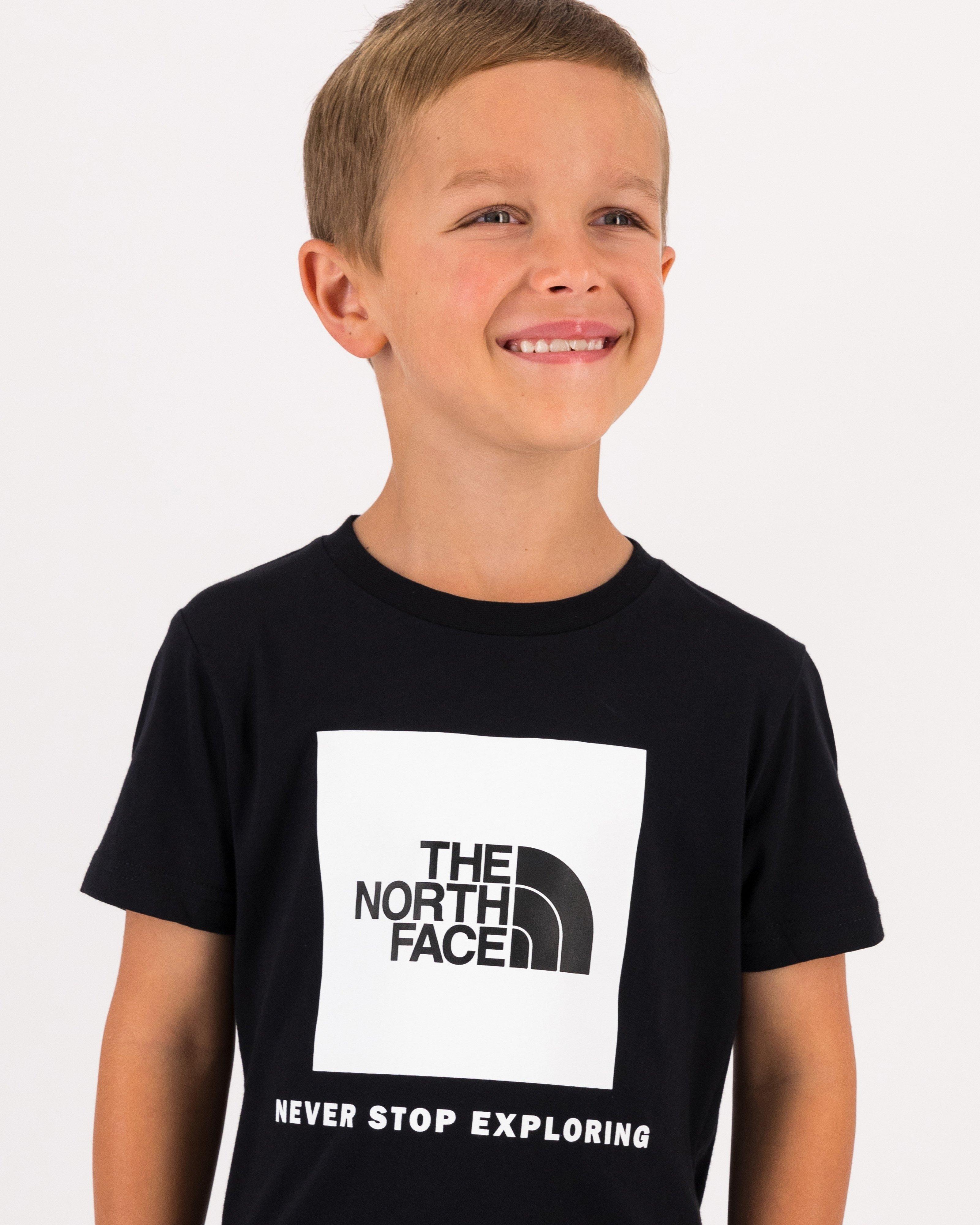The North Face Boys’ Redbox T-shirt -  Black
