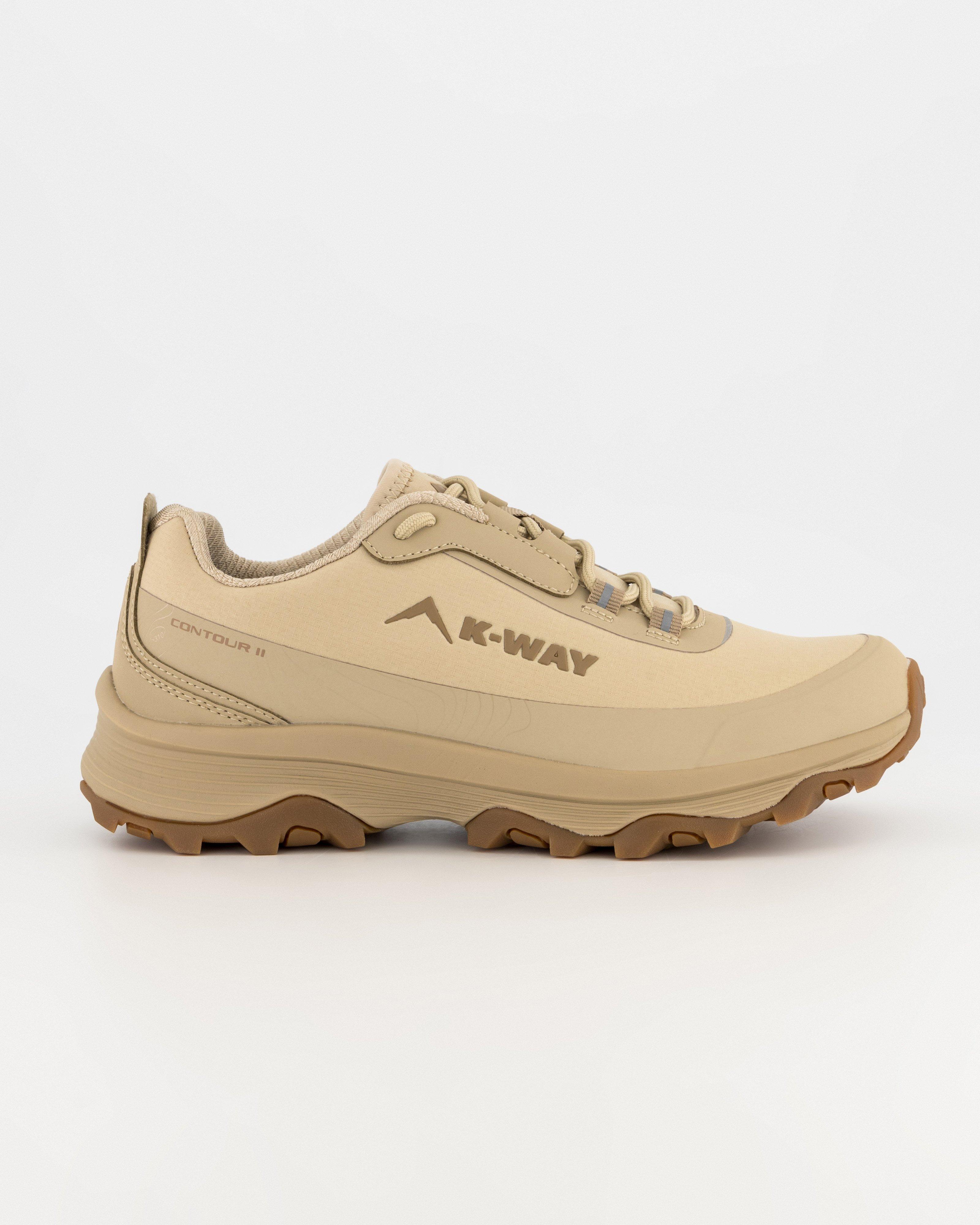 K-Way Women's Contour 2 Hiking Shoes -  Stone