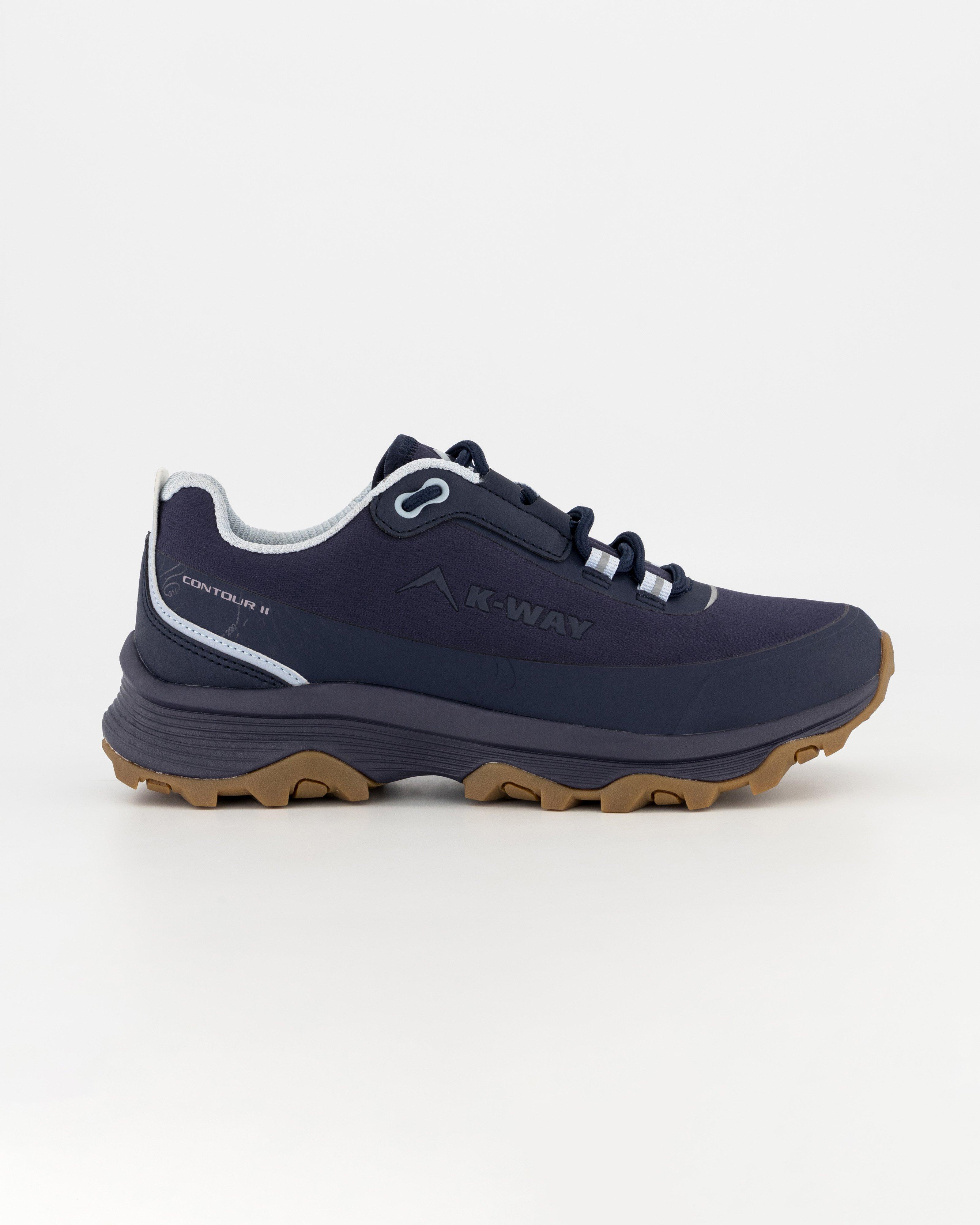 K-Way Women's Contour 2 Hiking Shoes -  Navy