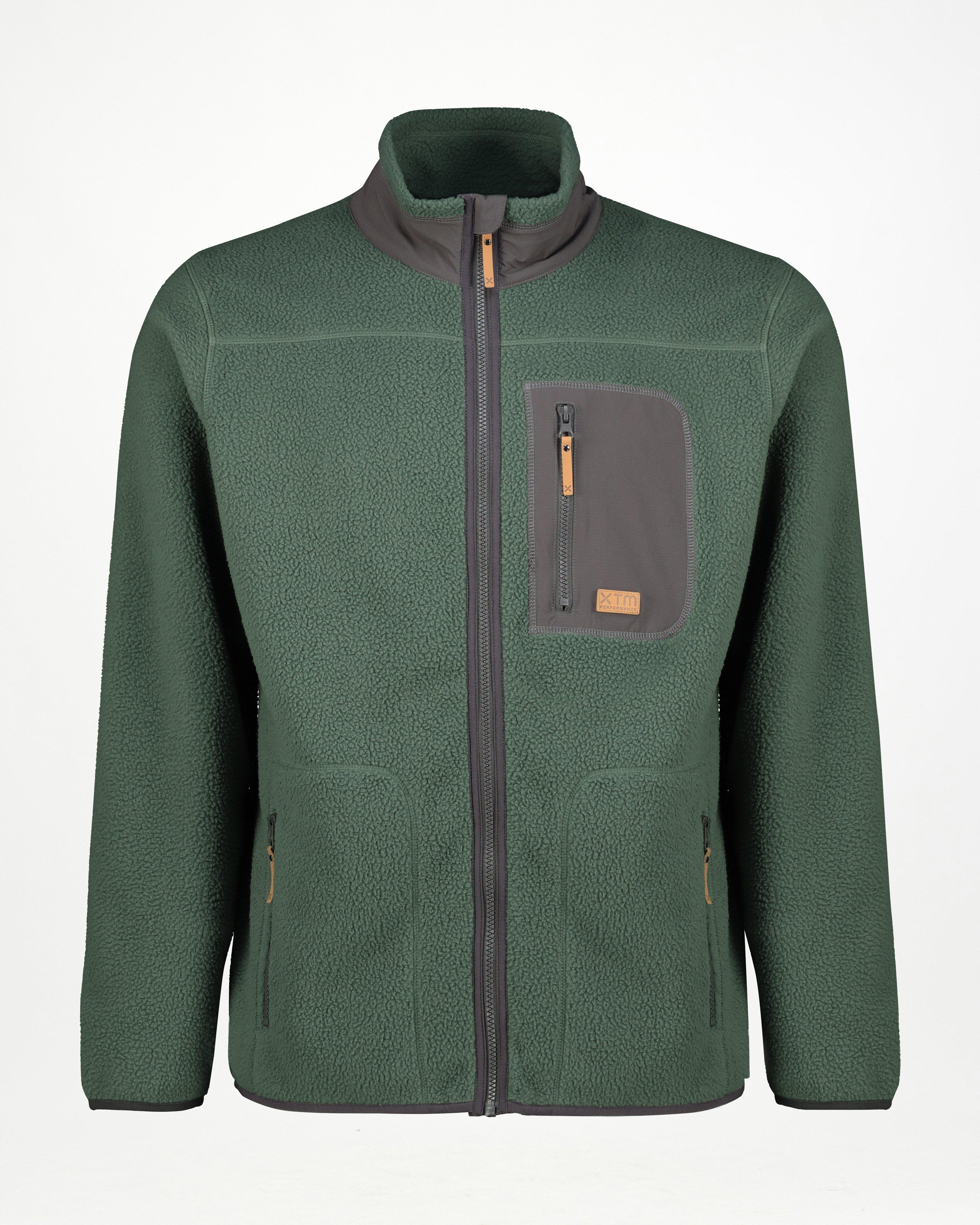 XTM Men’s Drifter Fleece Jacket -  Dark Green