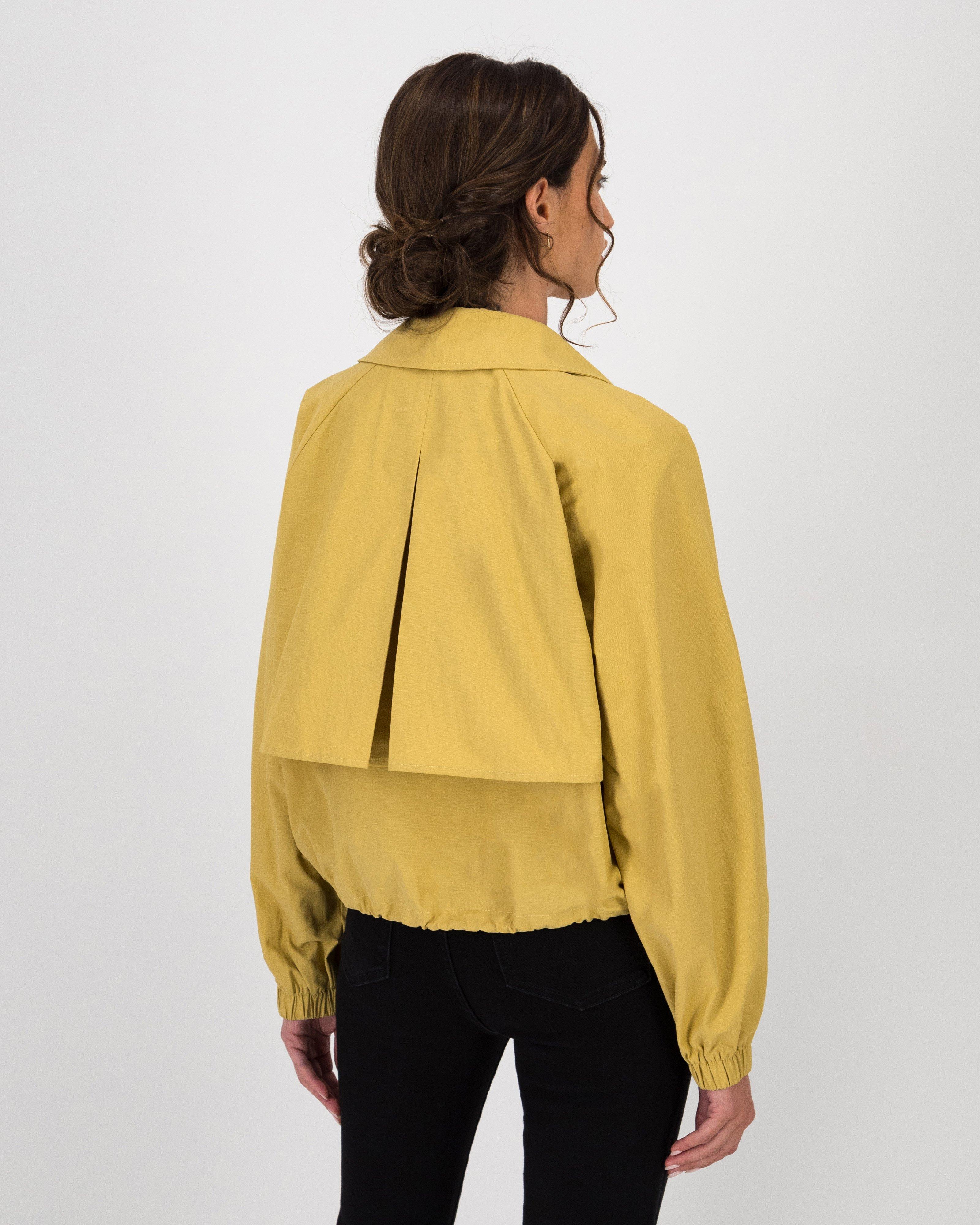 Ayla Cropped Jacket -  Ochre