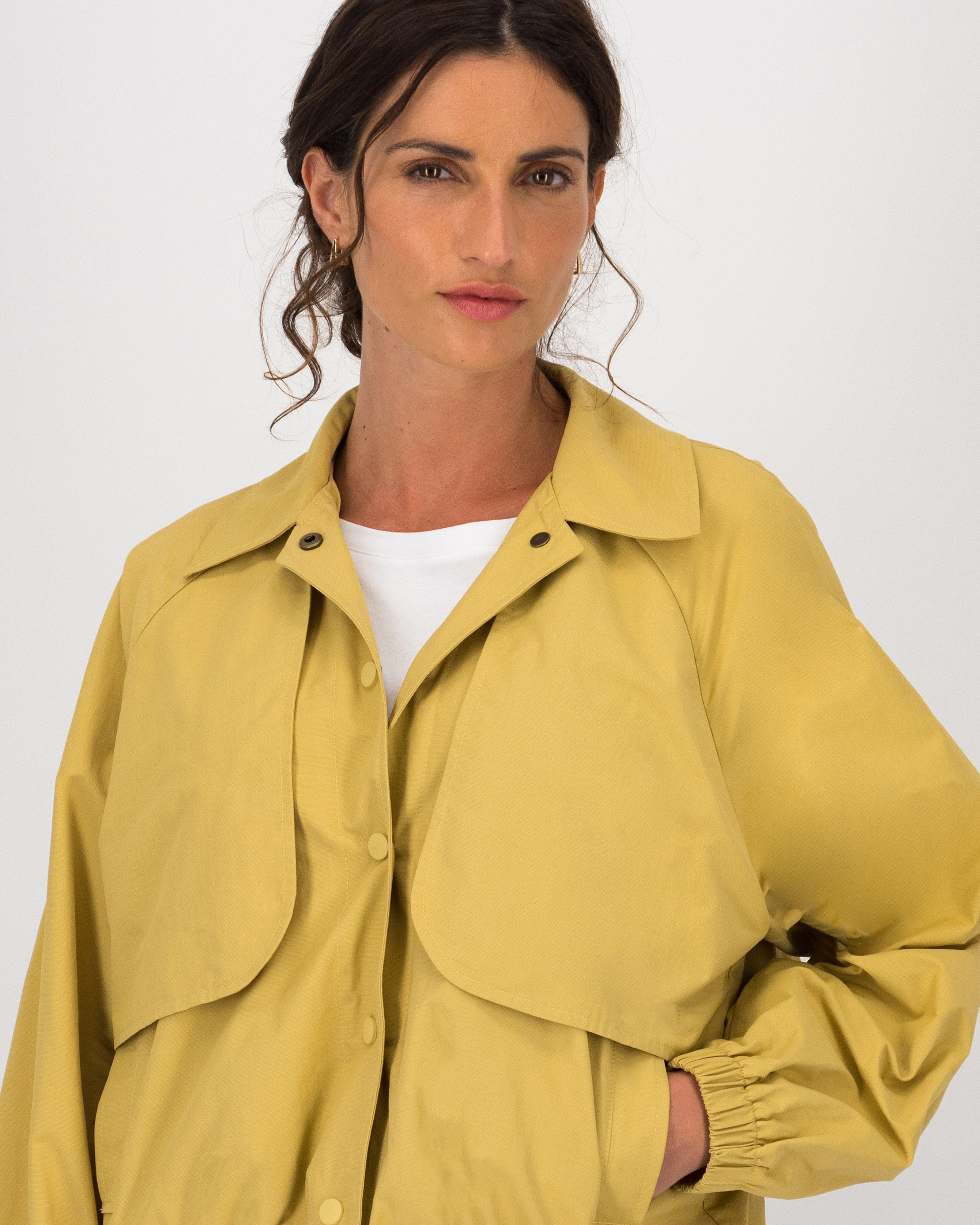 Ayla Cropped Jacket -  Ochre